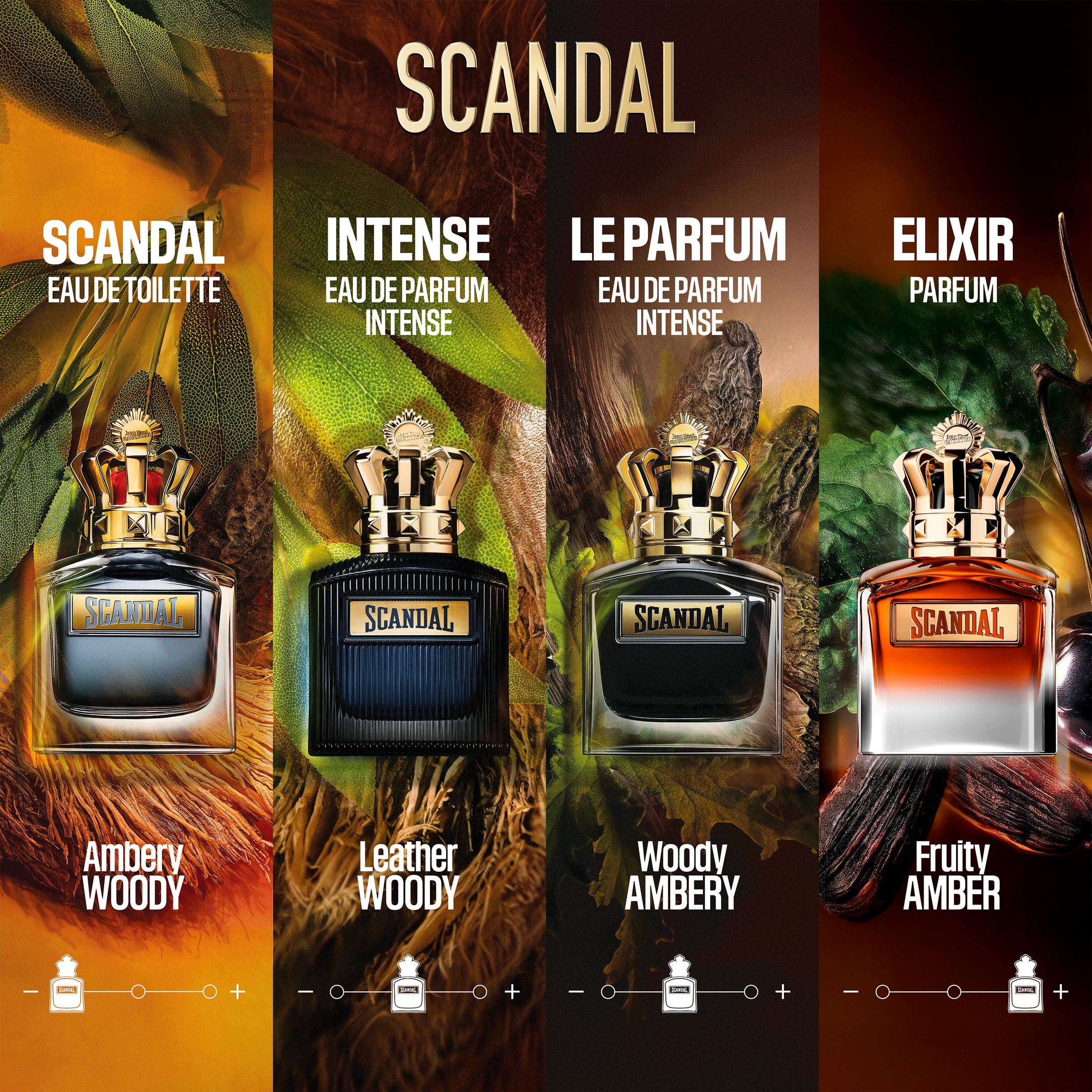 Jean Paul Gaultier Scandal Pour Homme Elixir Parfum Spray 50ml - Image 2