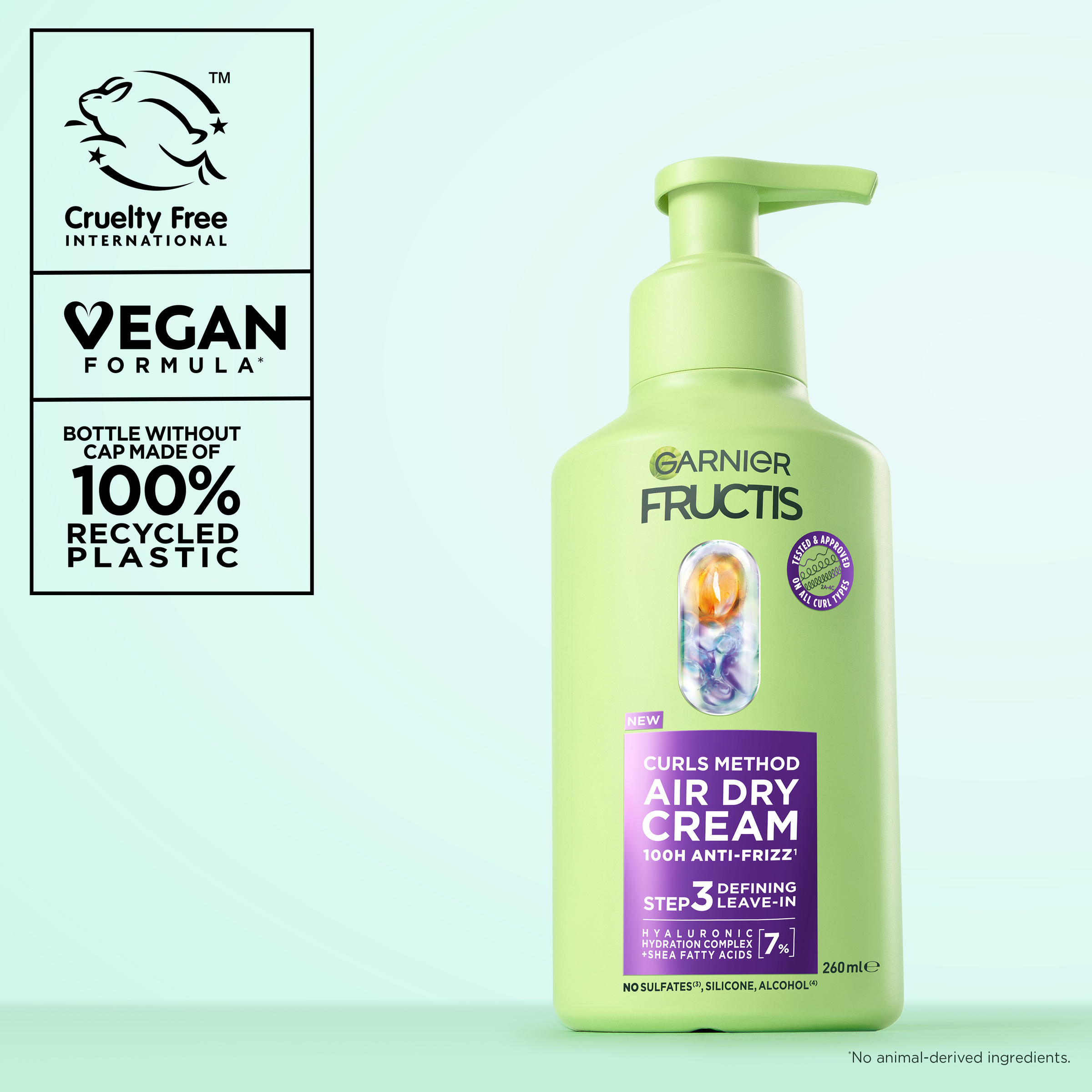 Garnier Fructis Curls Method Air Dry Cream 260ml - Image 6