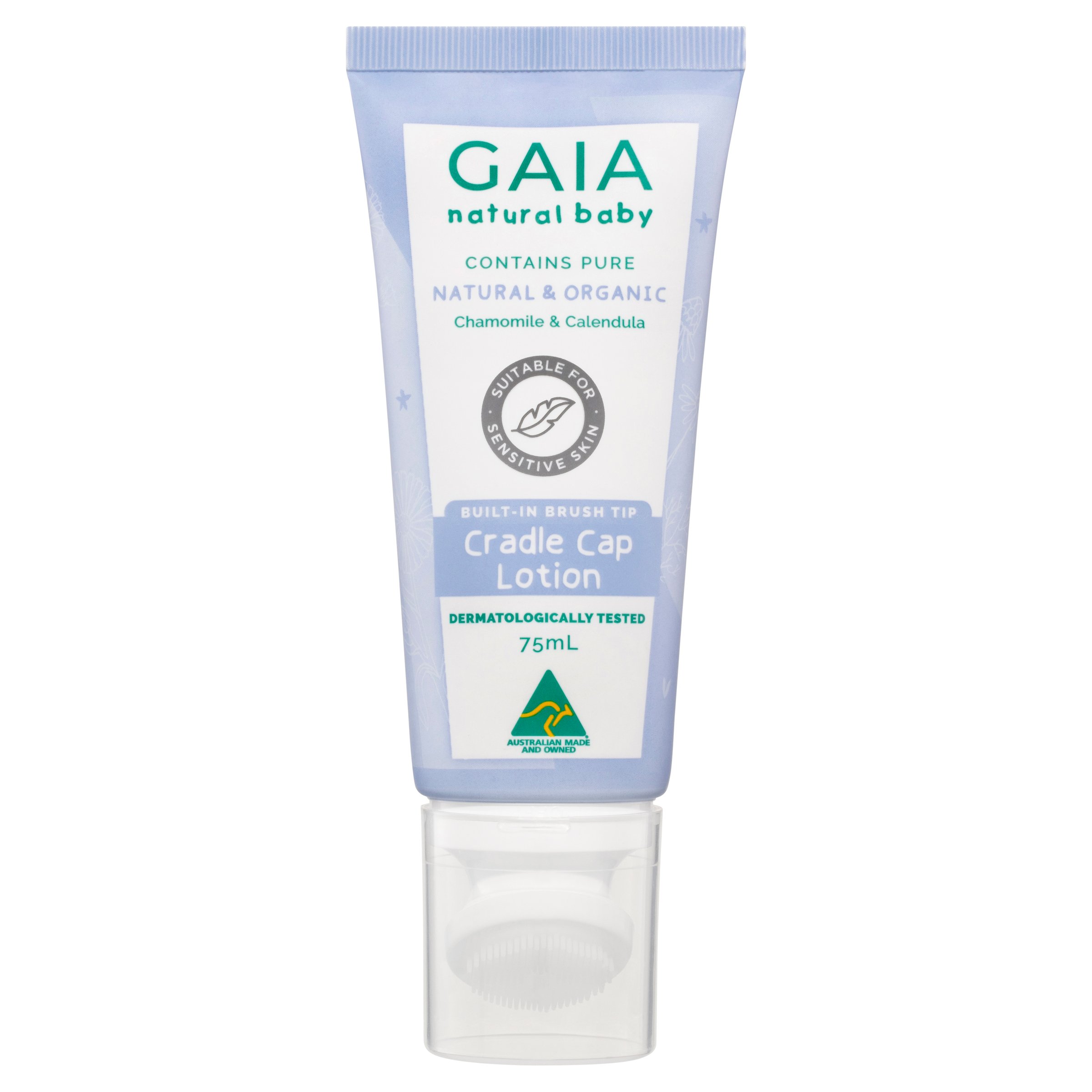 Gaia Natural Baby Cradle Cap Lotion 75ml - Image 1