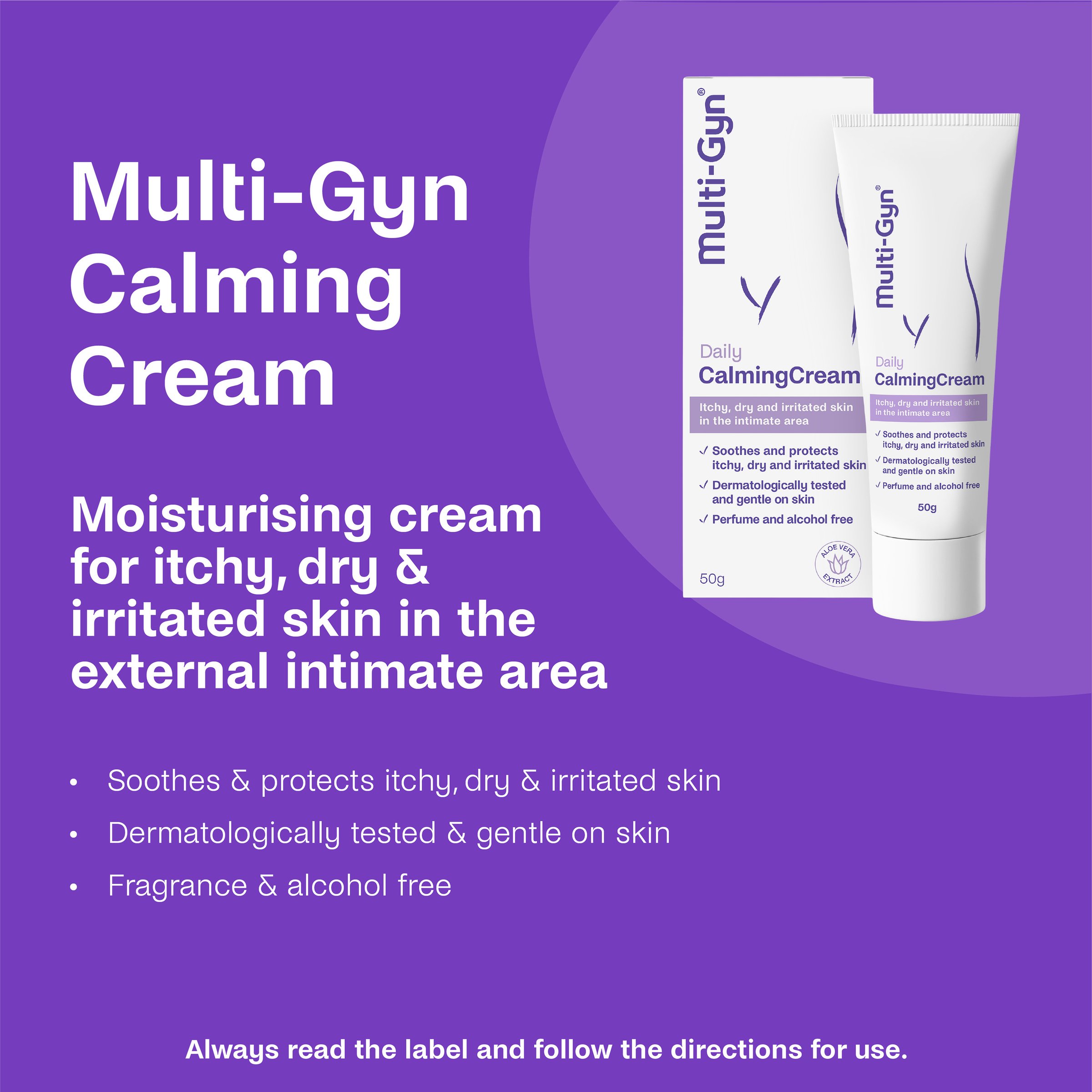 Multi-Gyn Calming Cream 50g - Image 6