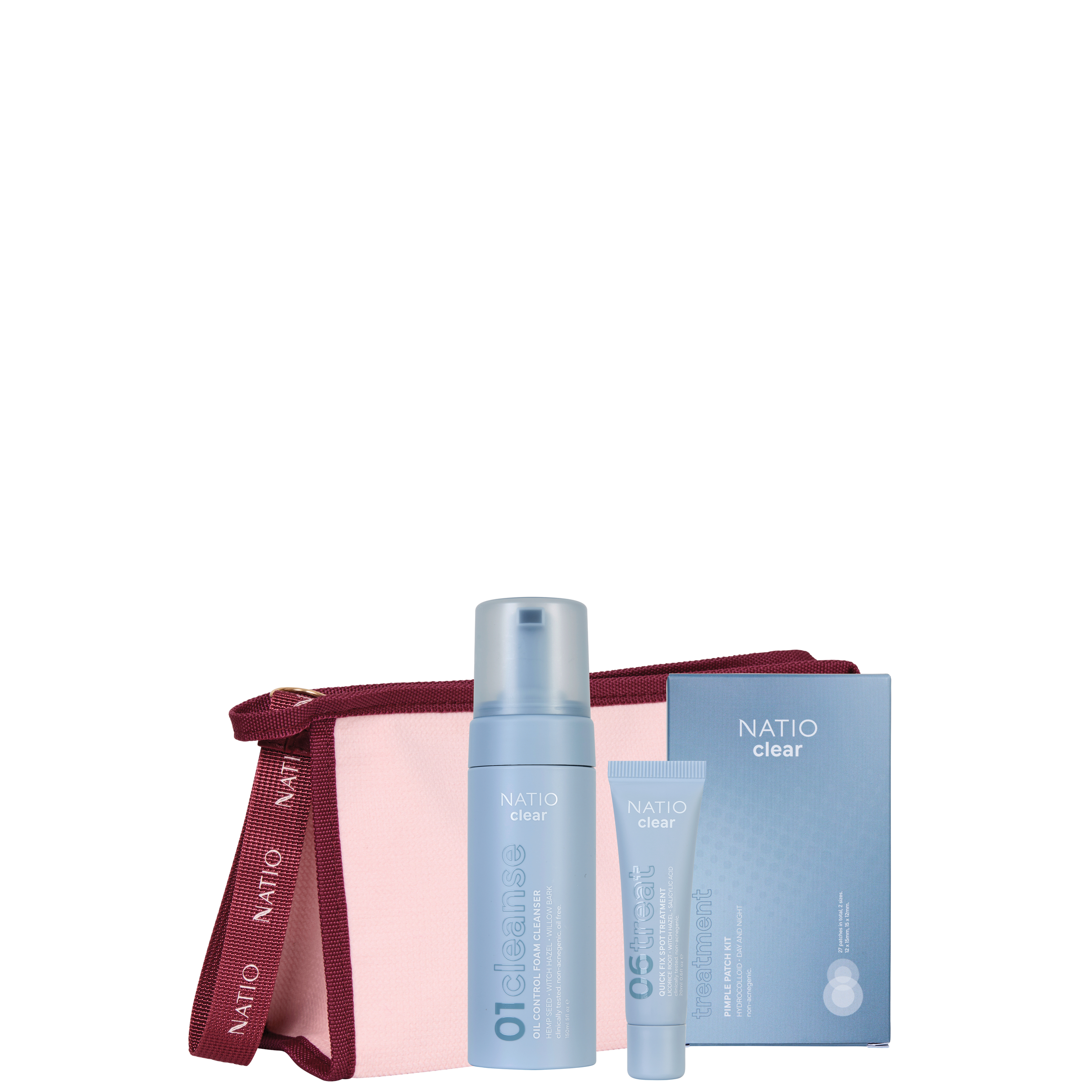 Natio Clear Confidence Gift Set 3 piece