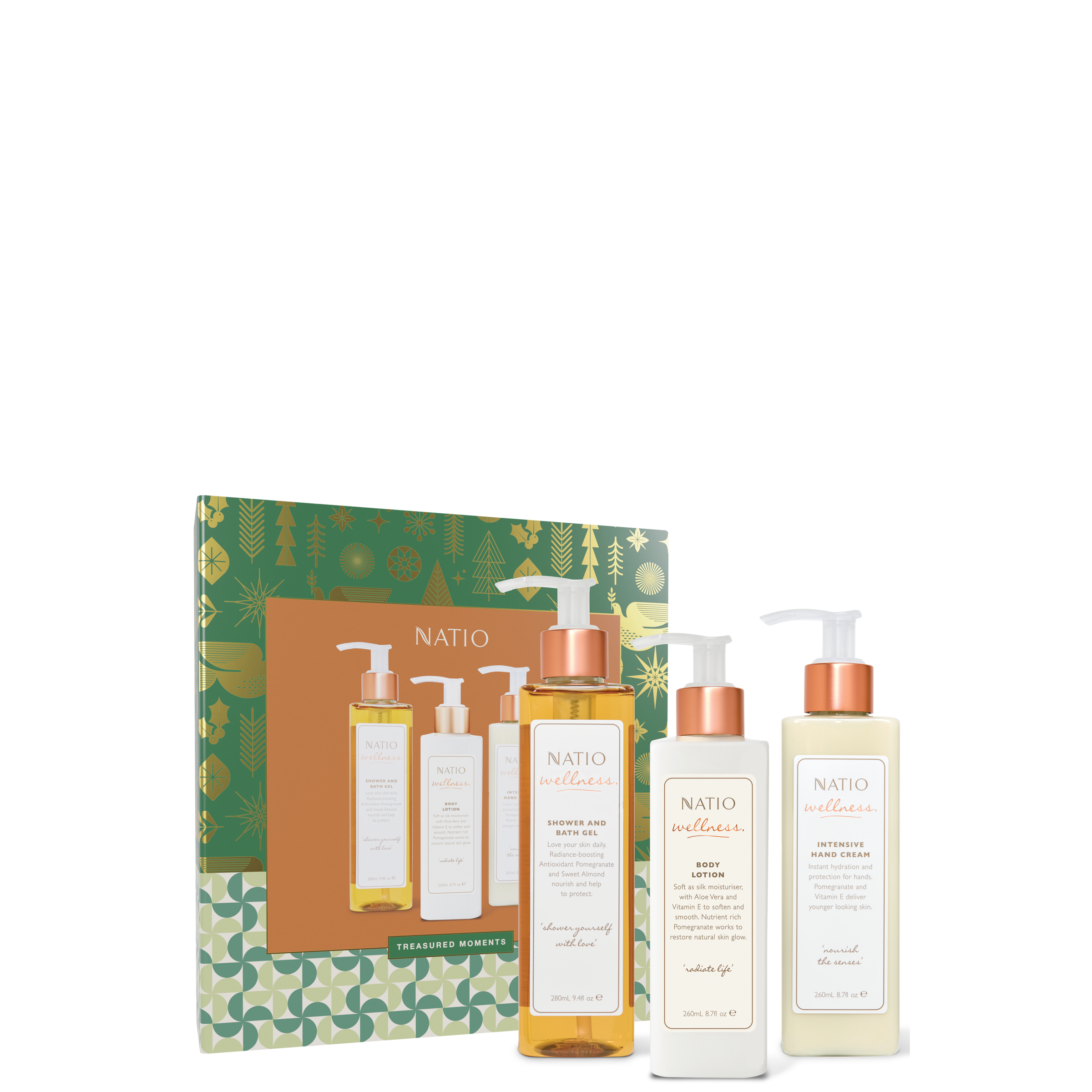 Natio Treasured Moments Gift Set 3 piece