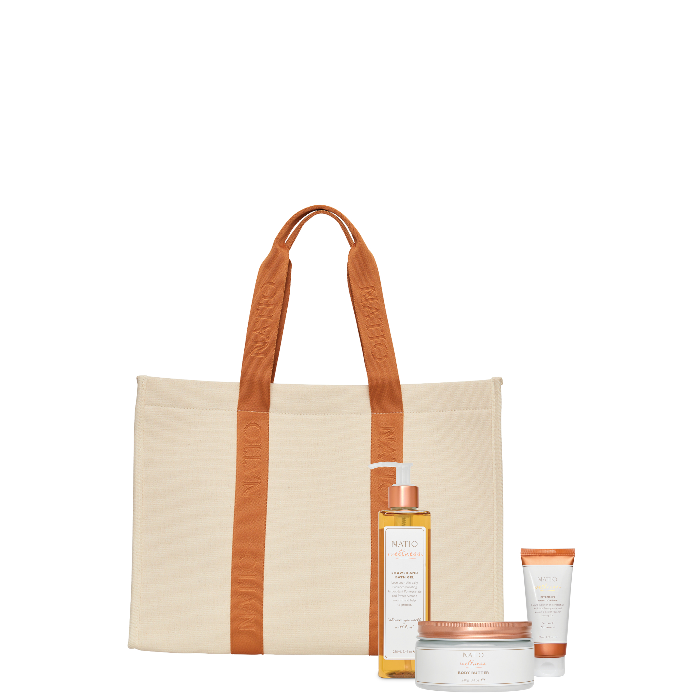 Natio Body Vitality Gift Set 3 piece