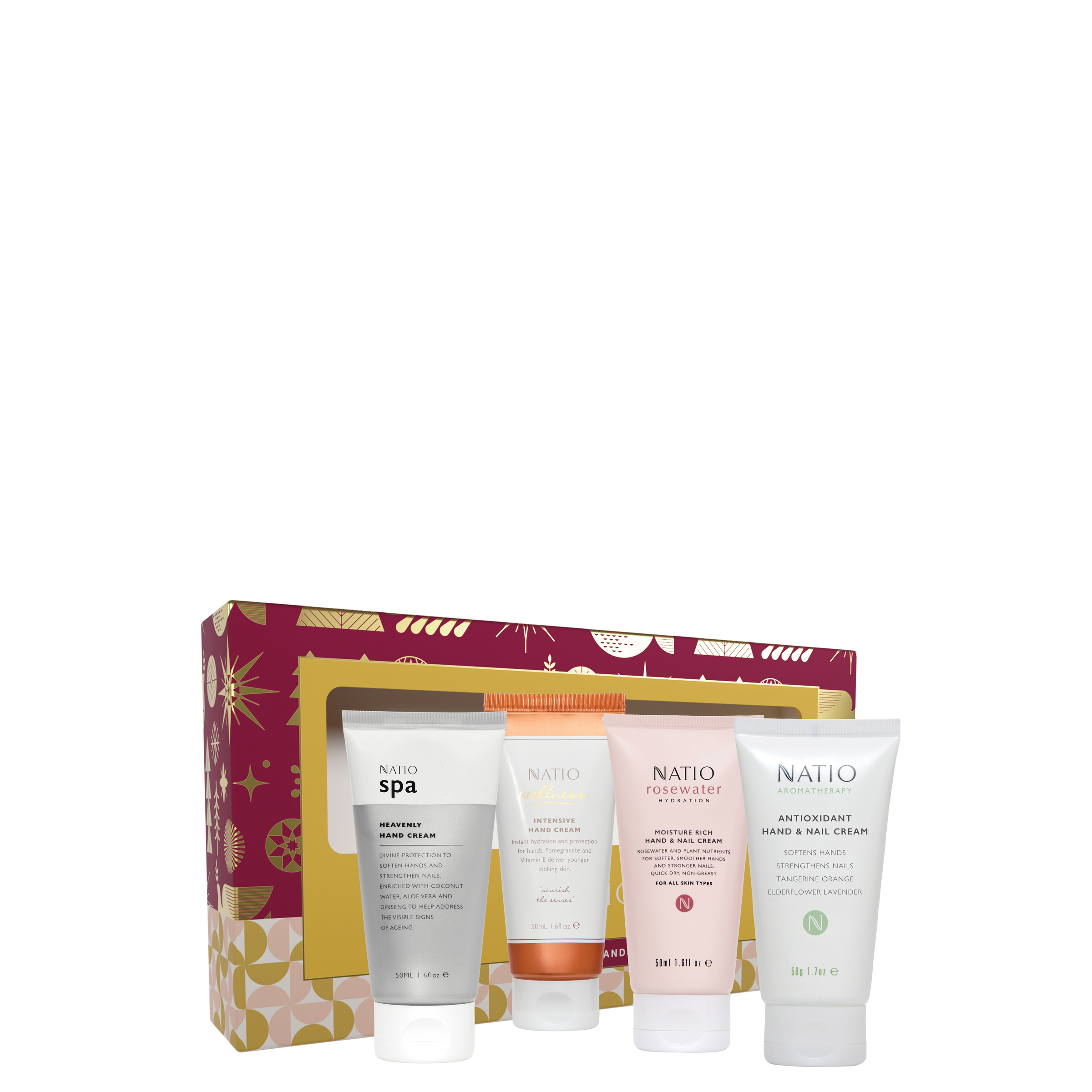 Natio Happy Hands Gift Set 4 piece
