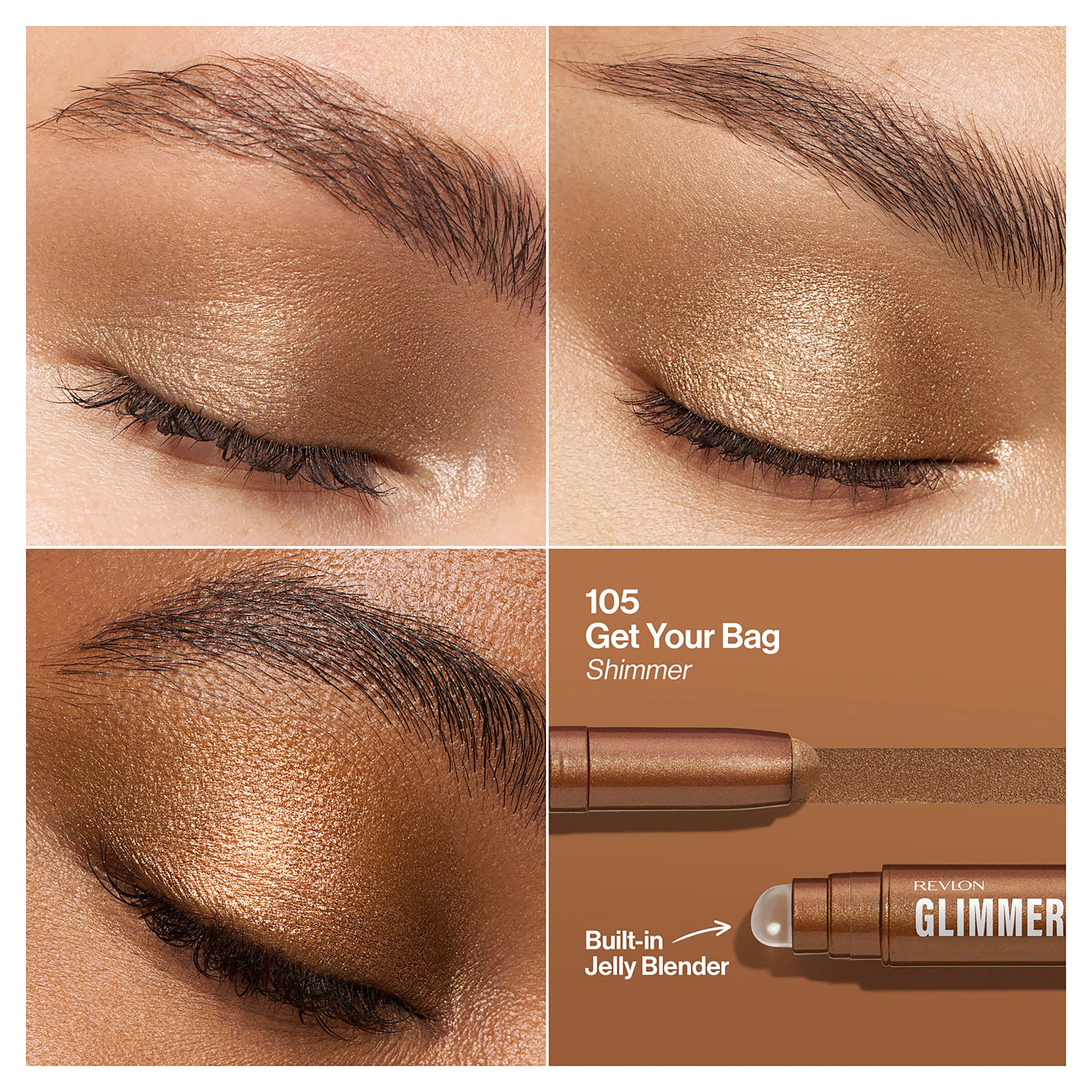 Revlon Glimmer Shadow Multi-Stick Get Your Bag 1.72g - Image 6