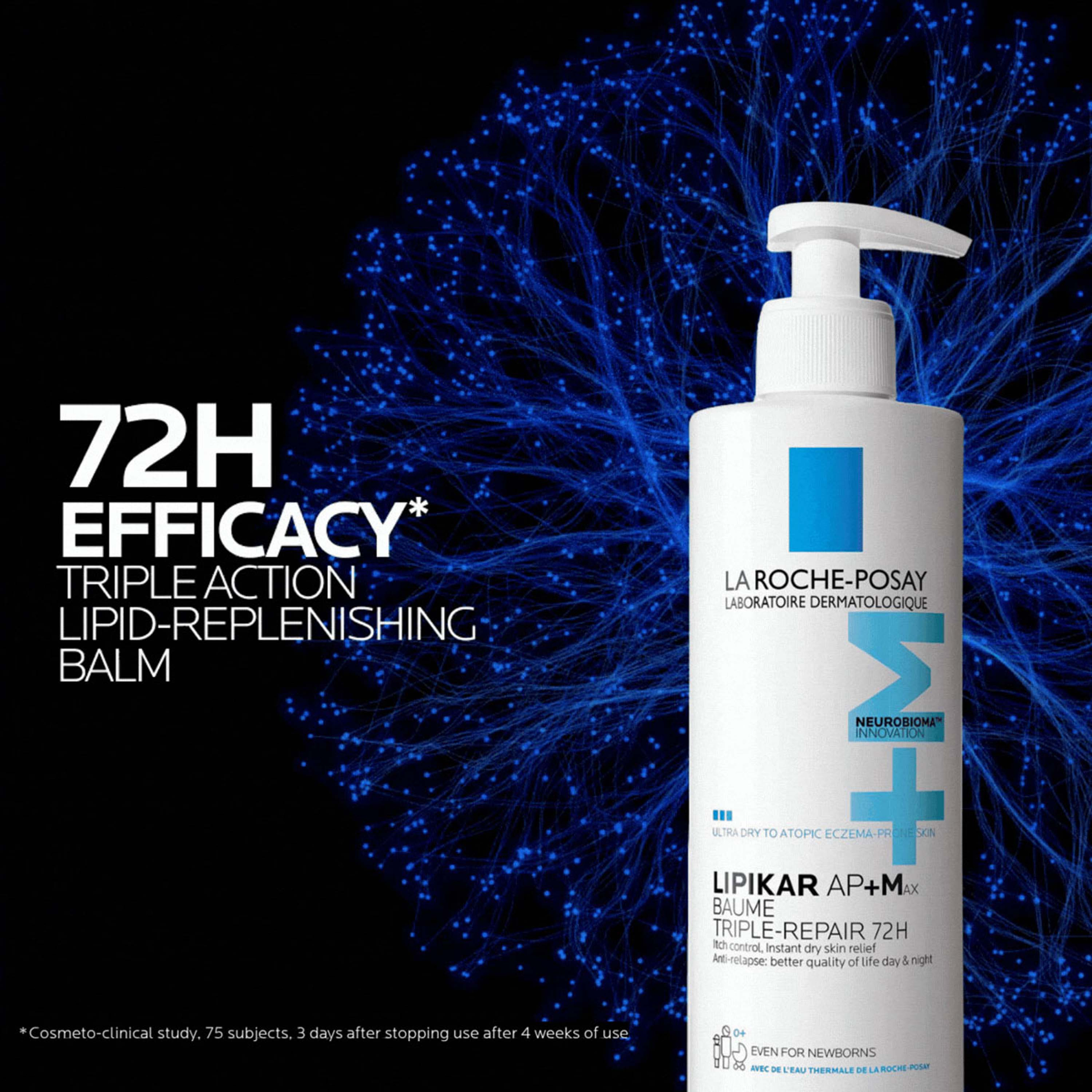 La Roche-Posay Lipikar AP+Max Baume Pump 400ml - Image 4