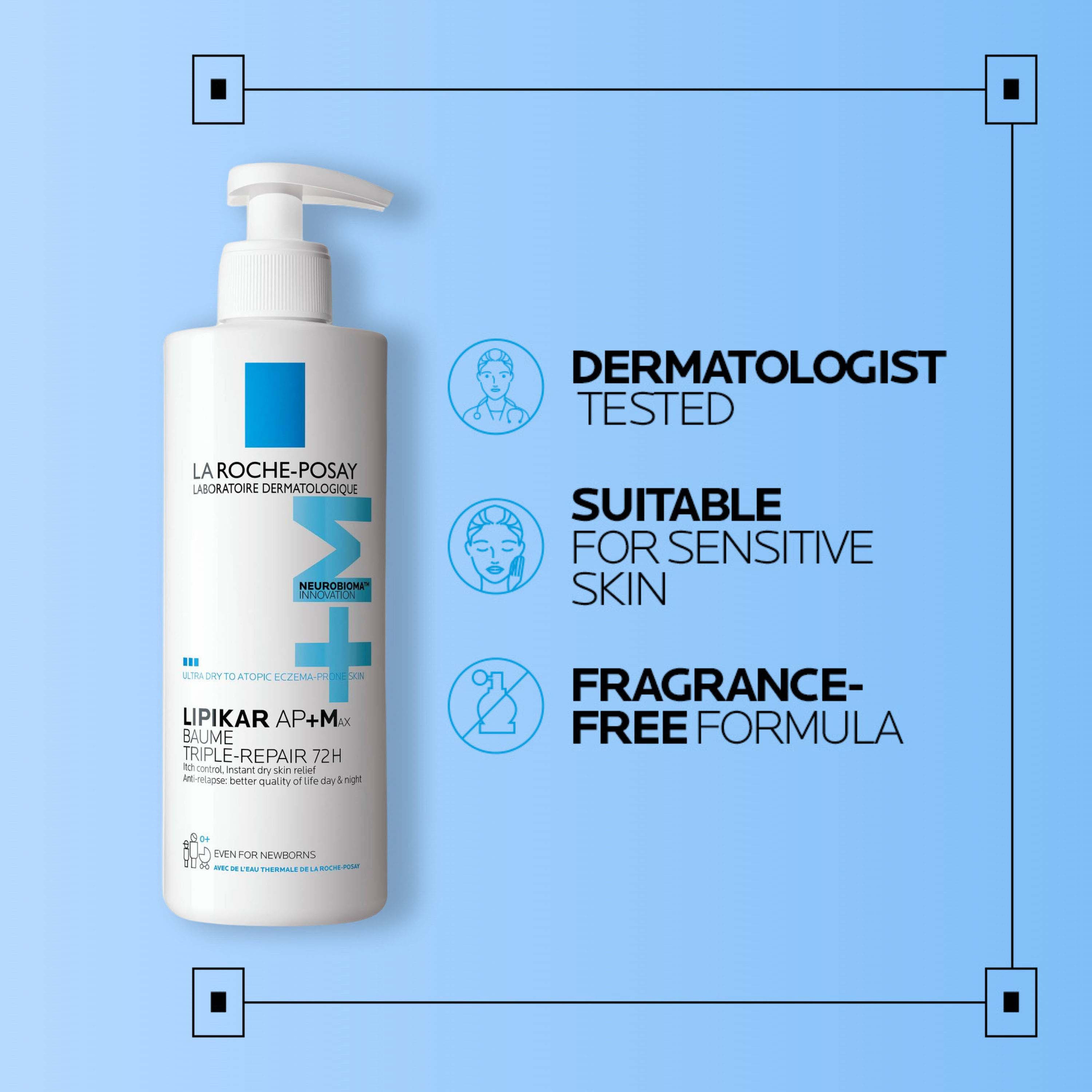 La Roche-Posay Lipikar AP+Max Baume Pump 400ml - Image 8