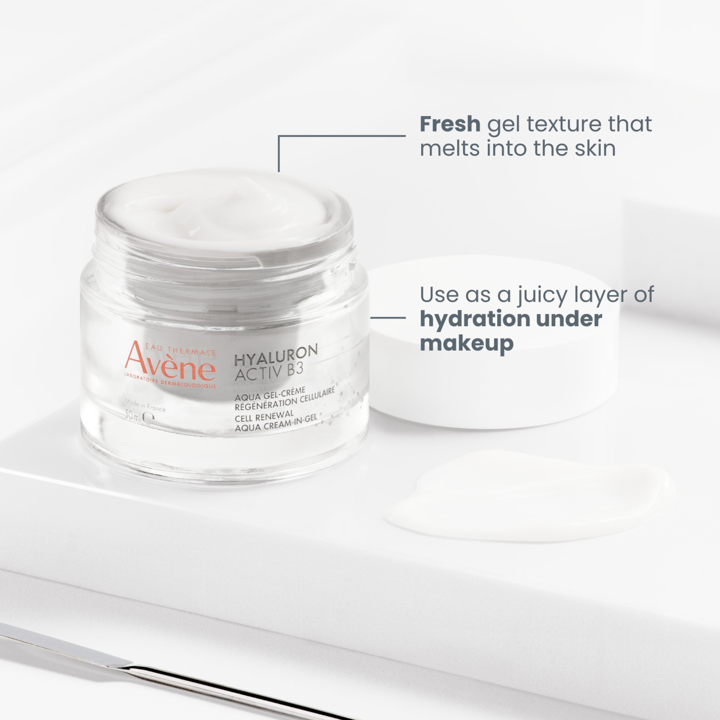 Avene Hyaluron Activ B3 Renewal Firming Aqua Cream-In-Gel  50ml - Image 2