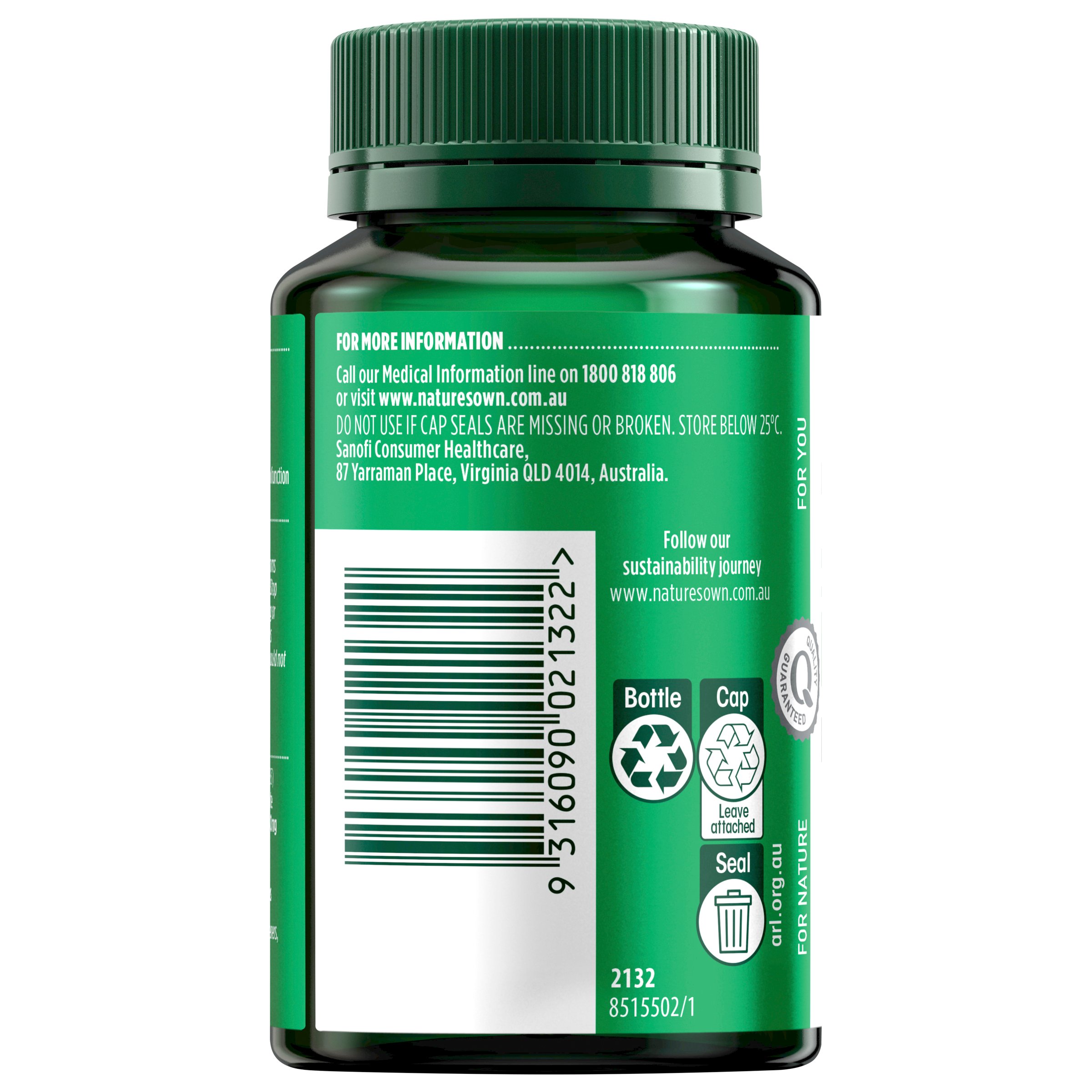Nature's Own Super B Complex Tablets 120 tablets - Image 3