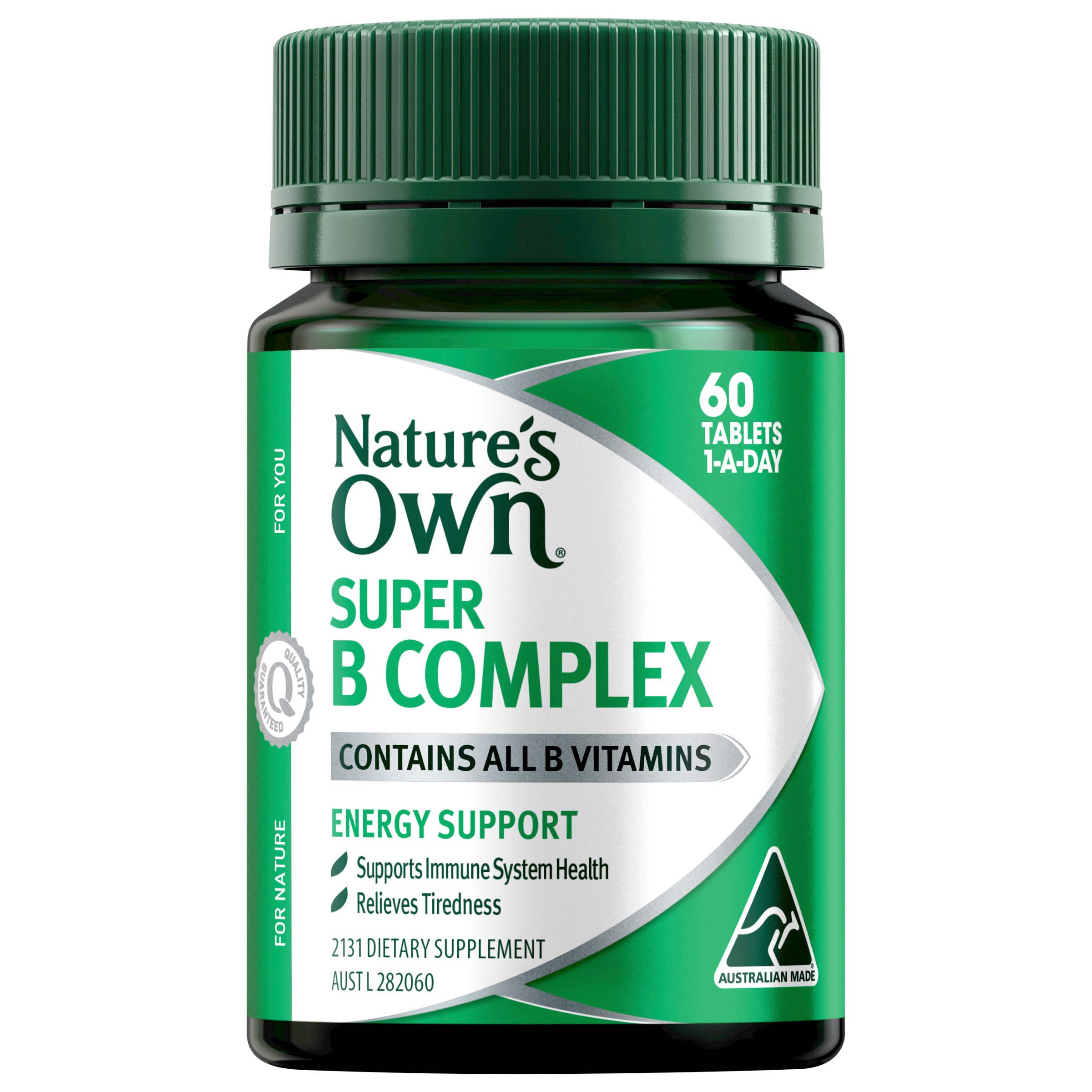 Nature's Own Super B Complex Tablets 60 tablets - Image 1