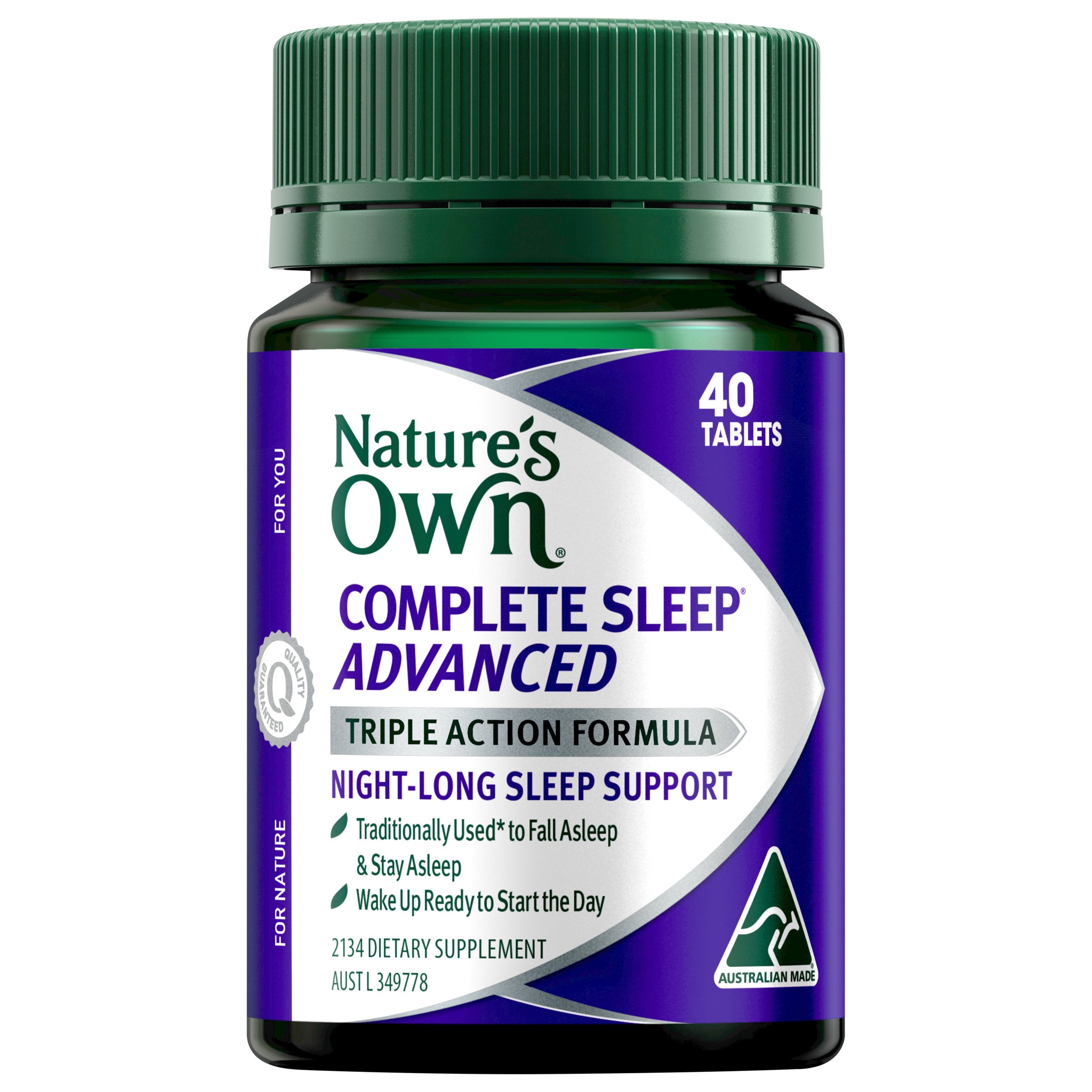 Nature's Own Complete Sleep Advanced 40 tablets - Image 1
