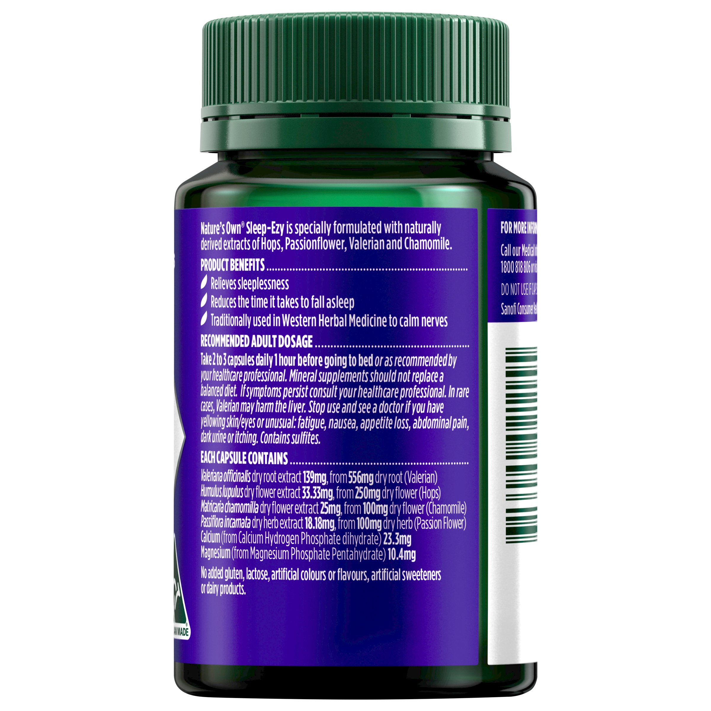 Nature's Own Sleep Ezy 120 tablets - Image 2