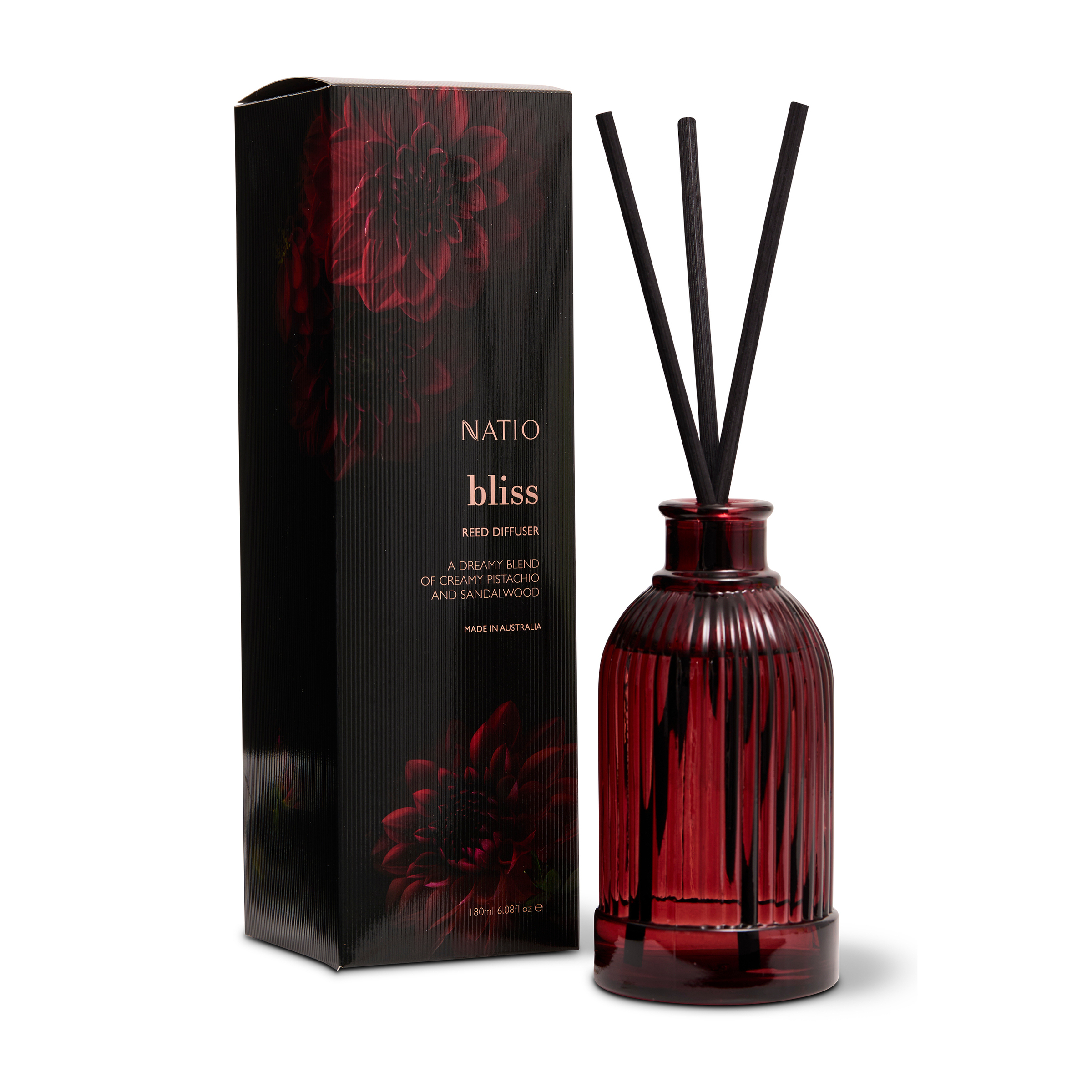Natio Home Sanctuary Scented Reed Diffuser Bliss 180ml - Image 1