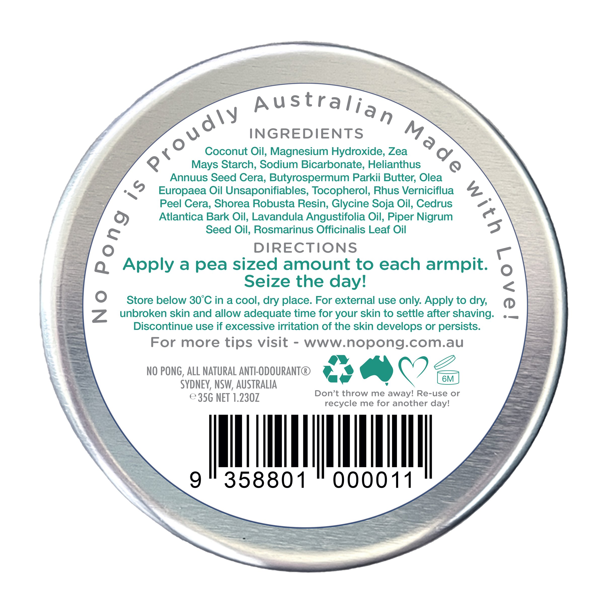 No Pong Cool Lavender Vegan 35g - Image 2