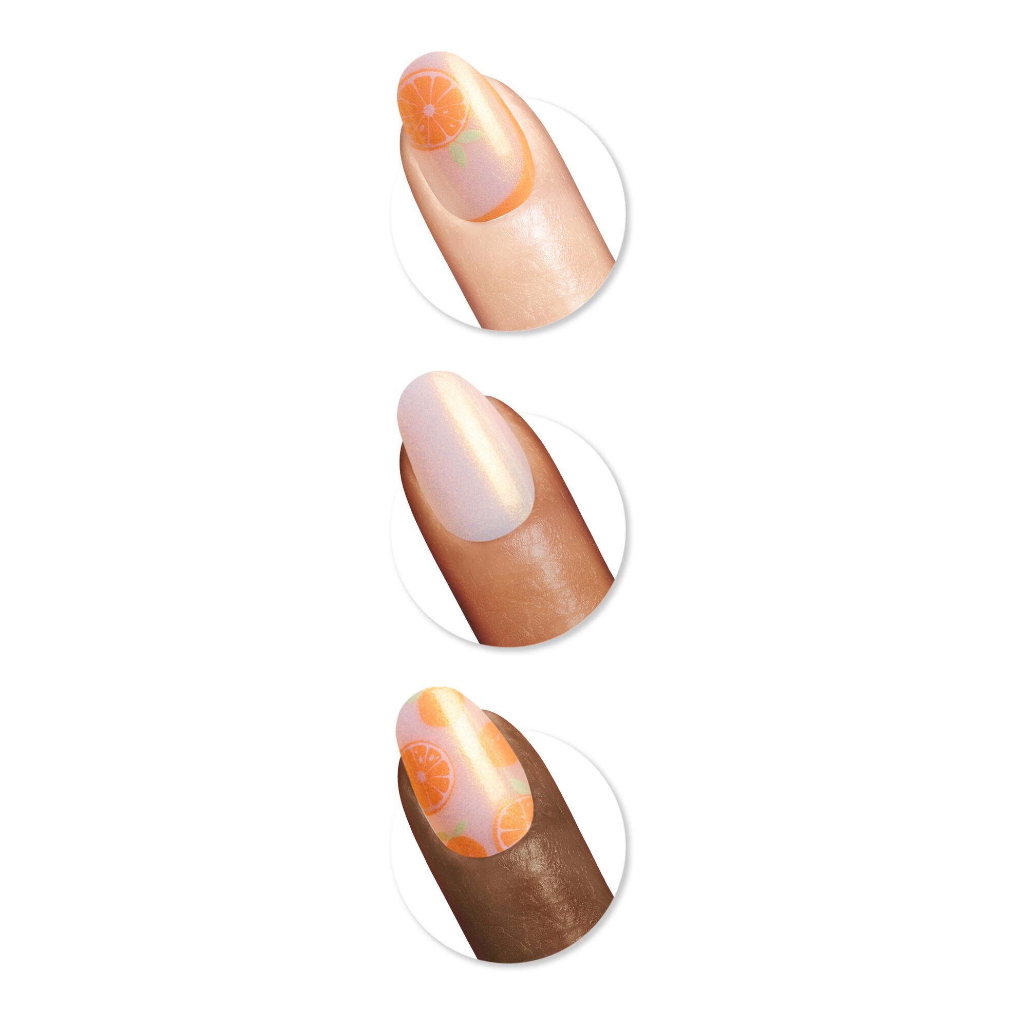 Sally Hansen Salon Effects Perfect Press-On Nails Sunshine Spritz 30 pack - Image 1