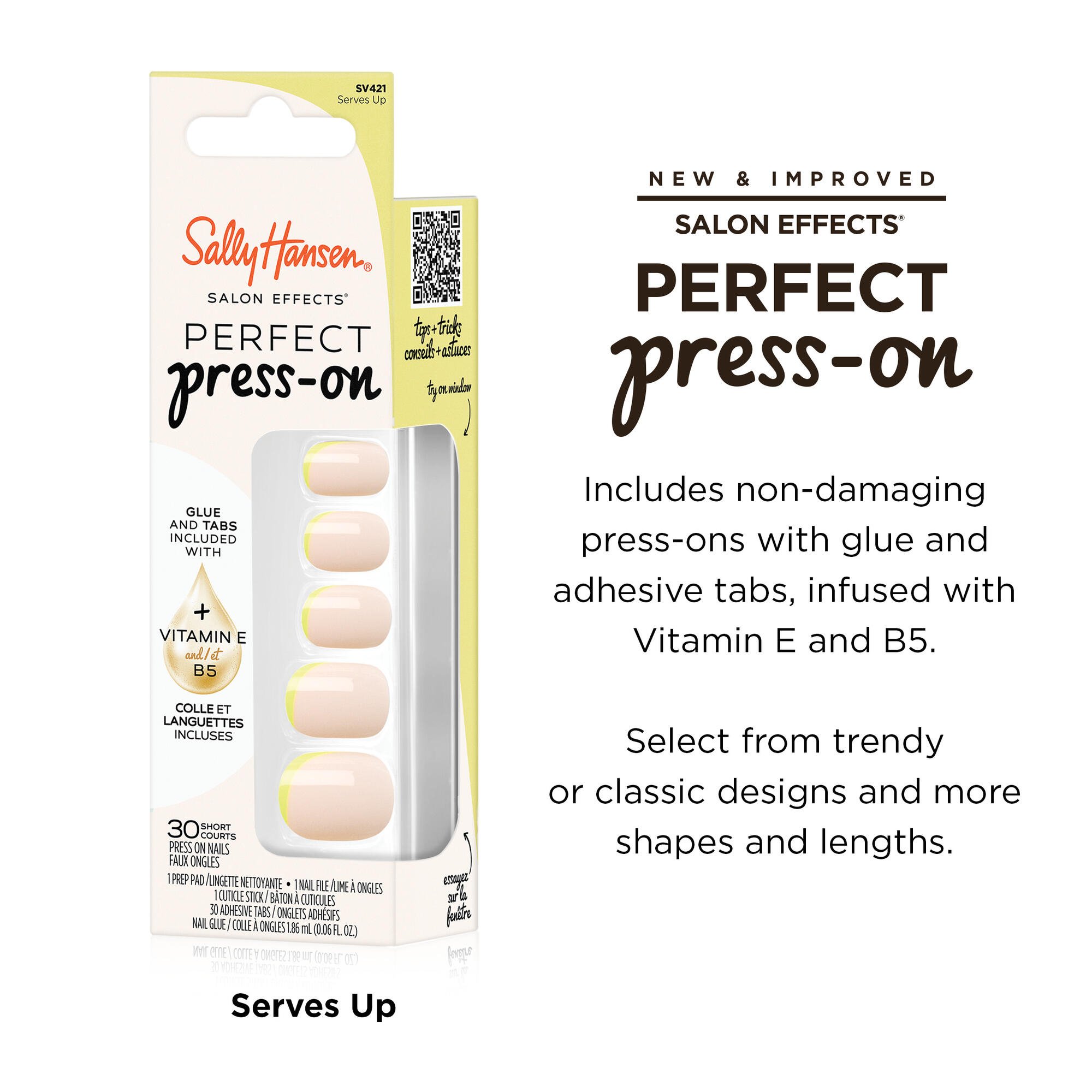 Sally Hansen Salon Effects Perfect Press-On Nails Serves Up 30 pack - Image 2