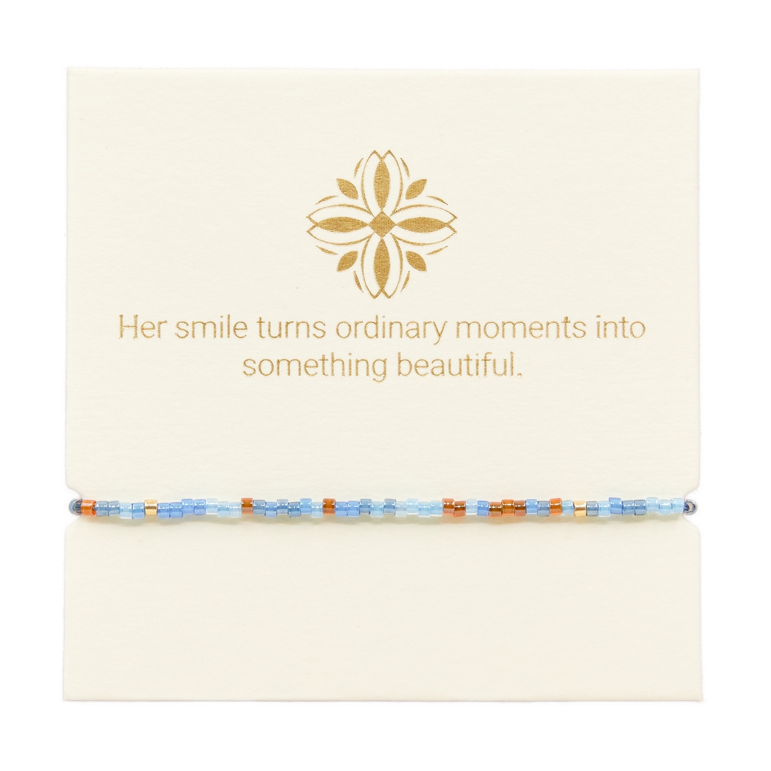 Love Lunamei Inspiration Bracelet - Blue Multi 1 each