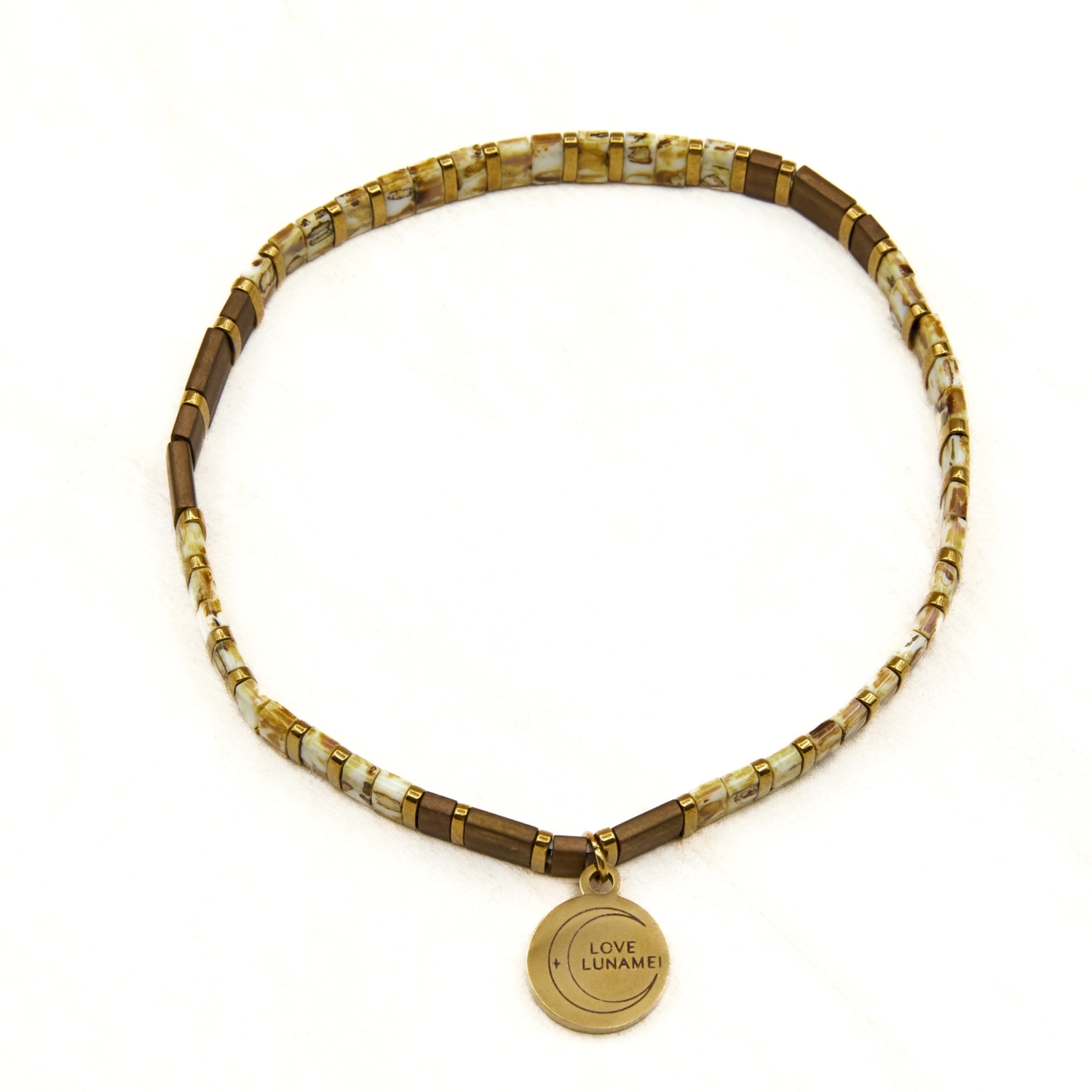 Love Lunamei Love Bracelet - Bronze & Tort 1 each