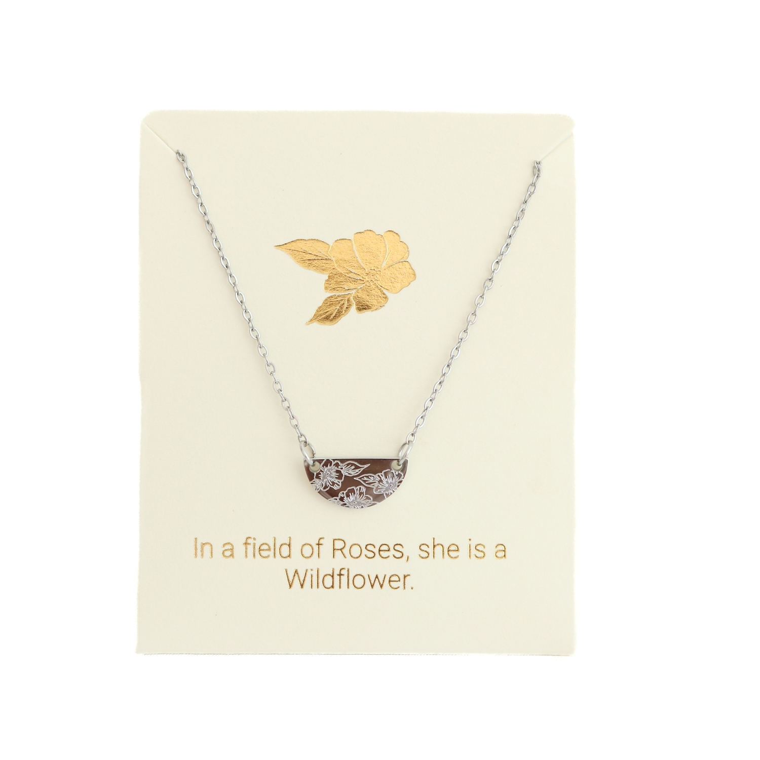Love Lunamei Inspiration Pendant Necklace - Blossom Silver 1 each