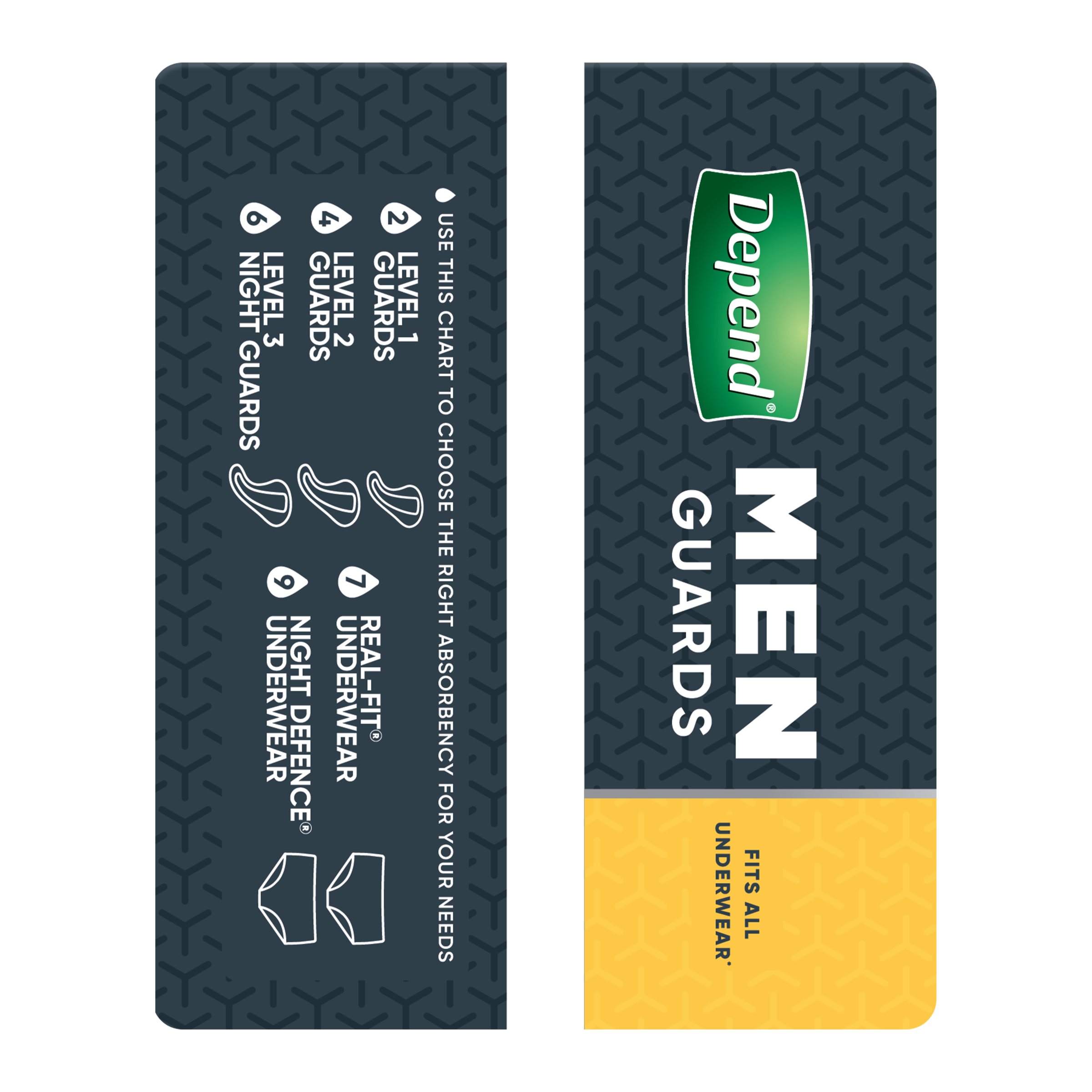 Depend Guards For Men Level 2 - 12 pack - Image 3