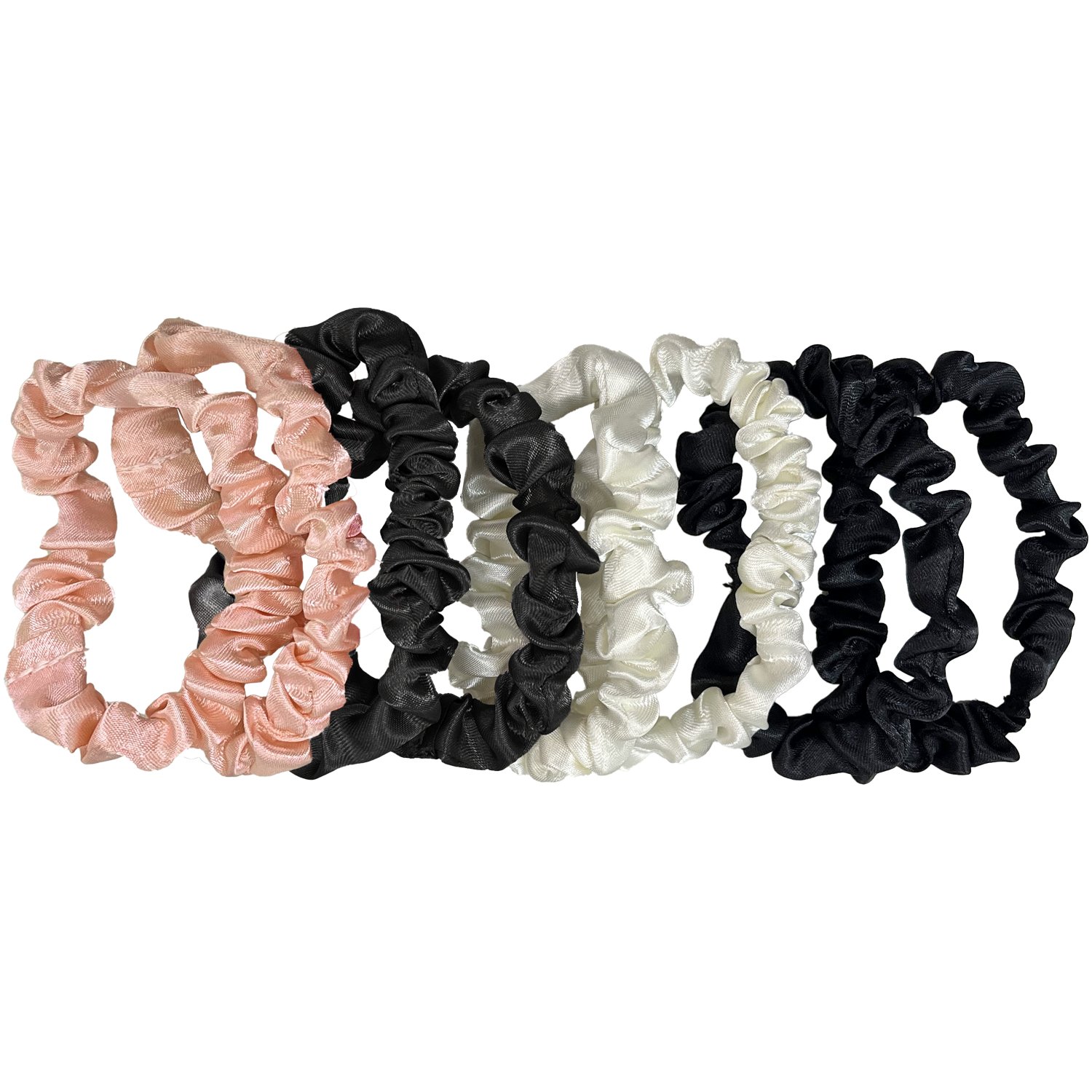 Wicked Sista Slim Satin Scrunchie Set Everyday 8 piece - Image 2
