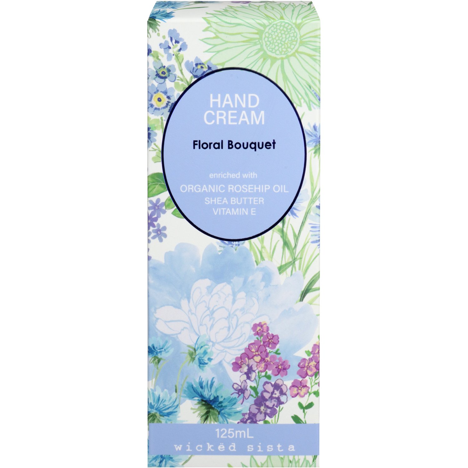 Wicked Sista Hand Cream Floral Bouquet 120ml - Image 1