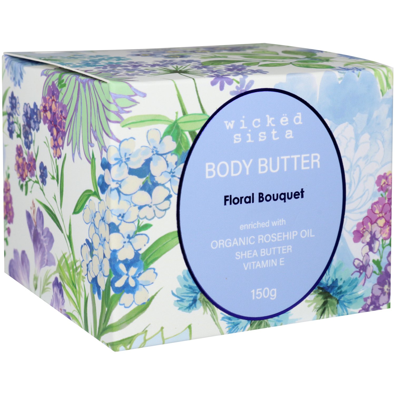 Wicked Sista Body Butter Floral Bouquet 150g - Image 1