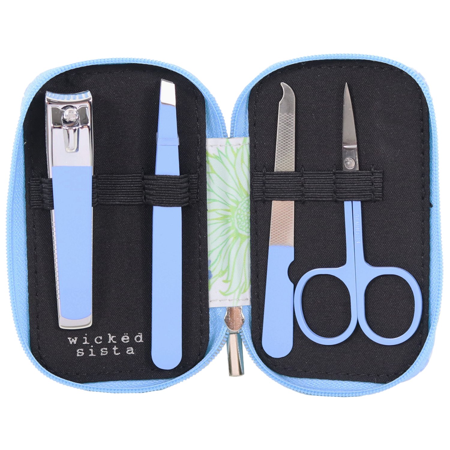 Wicked Sista Zipper Manicure Set Quinn 4 piece - Image 2