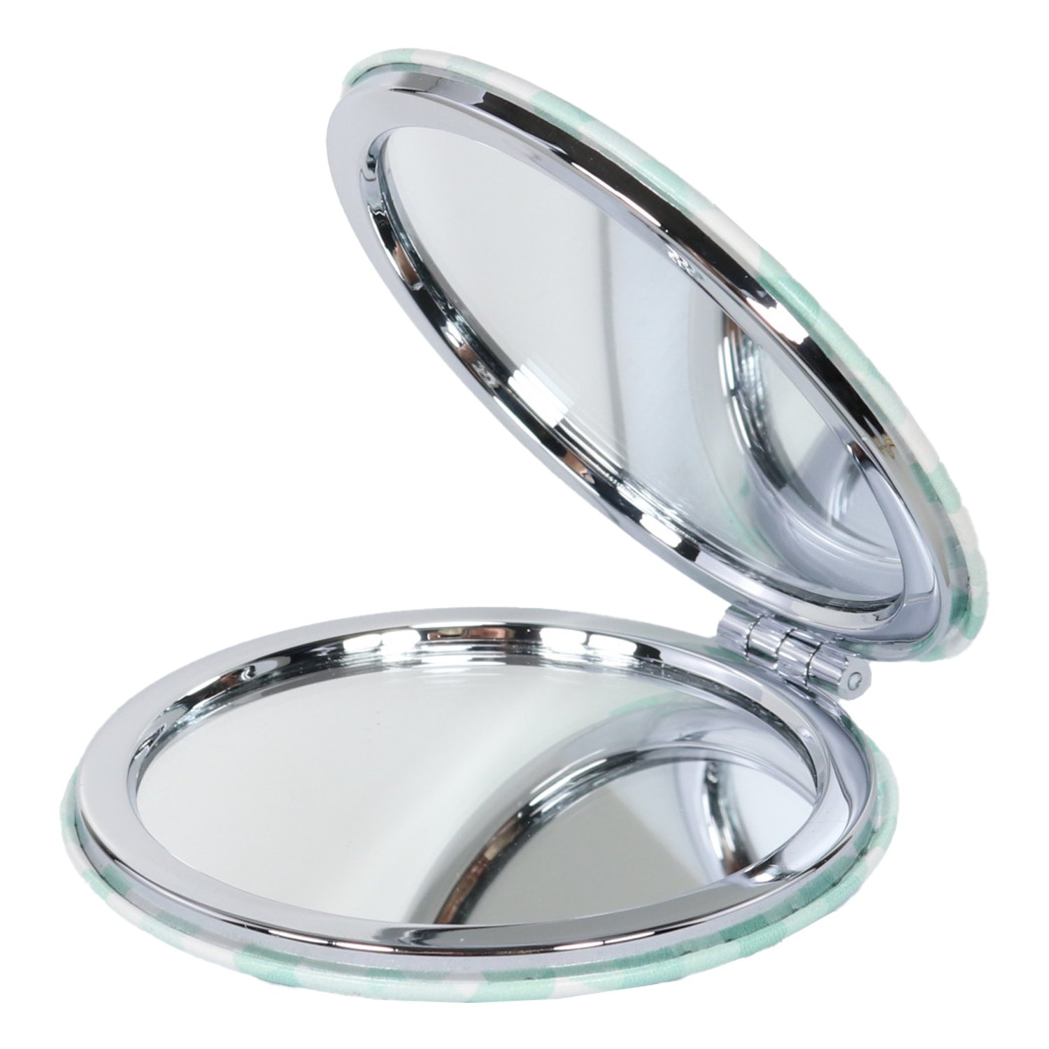 Wicked Sista Round Mirror Mint Gingham 1 each - Image 2