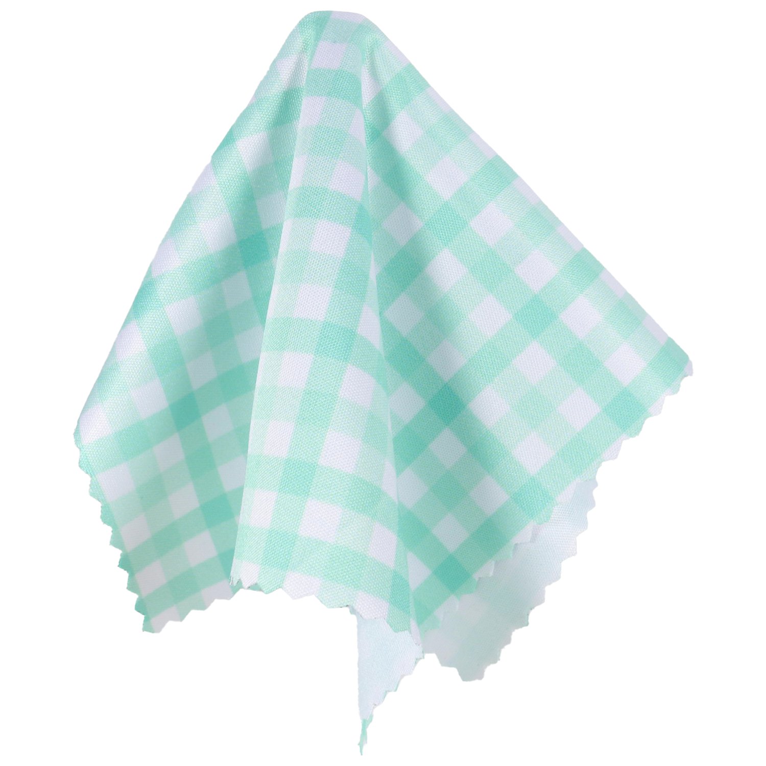 Wicked Sista Eyewear Case Mint Gingham 2 piece - Image 3