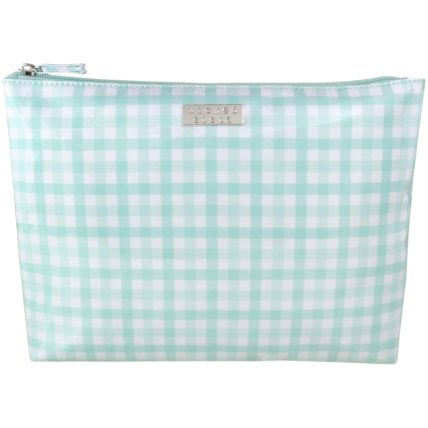 Wicked Sista Mint Gingham Extra Large Flat Bag 1 each