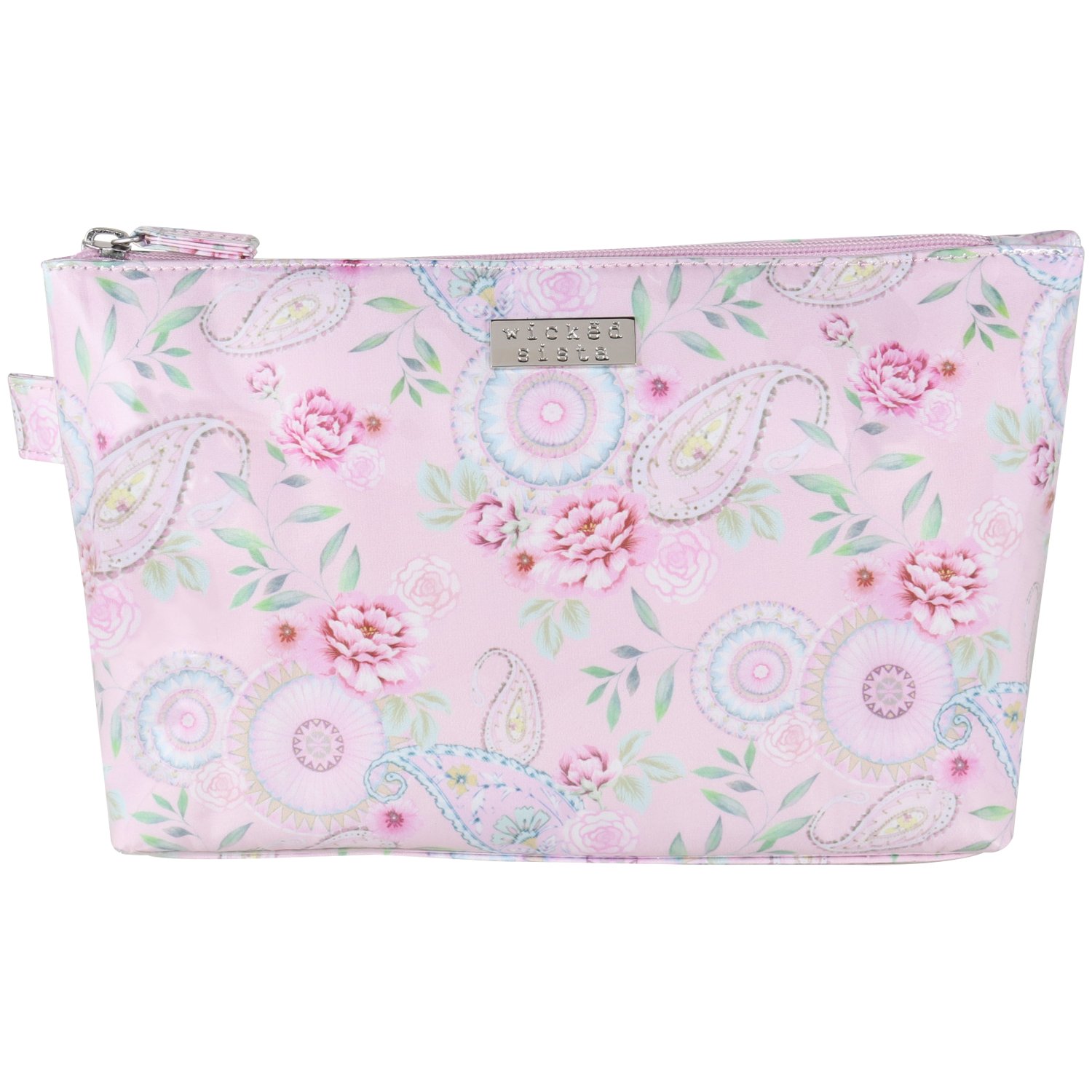 Wicked Sista Pretty In Paisley Large Luxe Cosmetic Bag 1 each - Image 1
