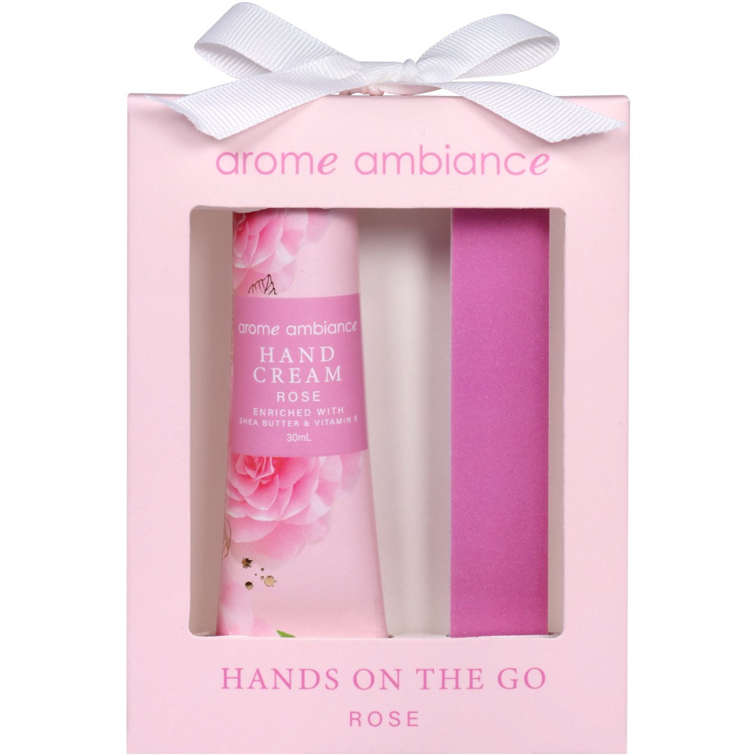 Arome Ambiance Timeless Florals Hands On The Go Rose 2 piece