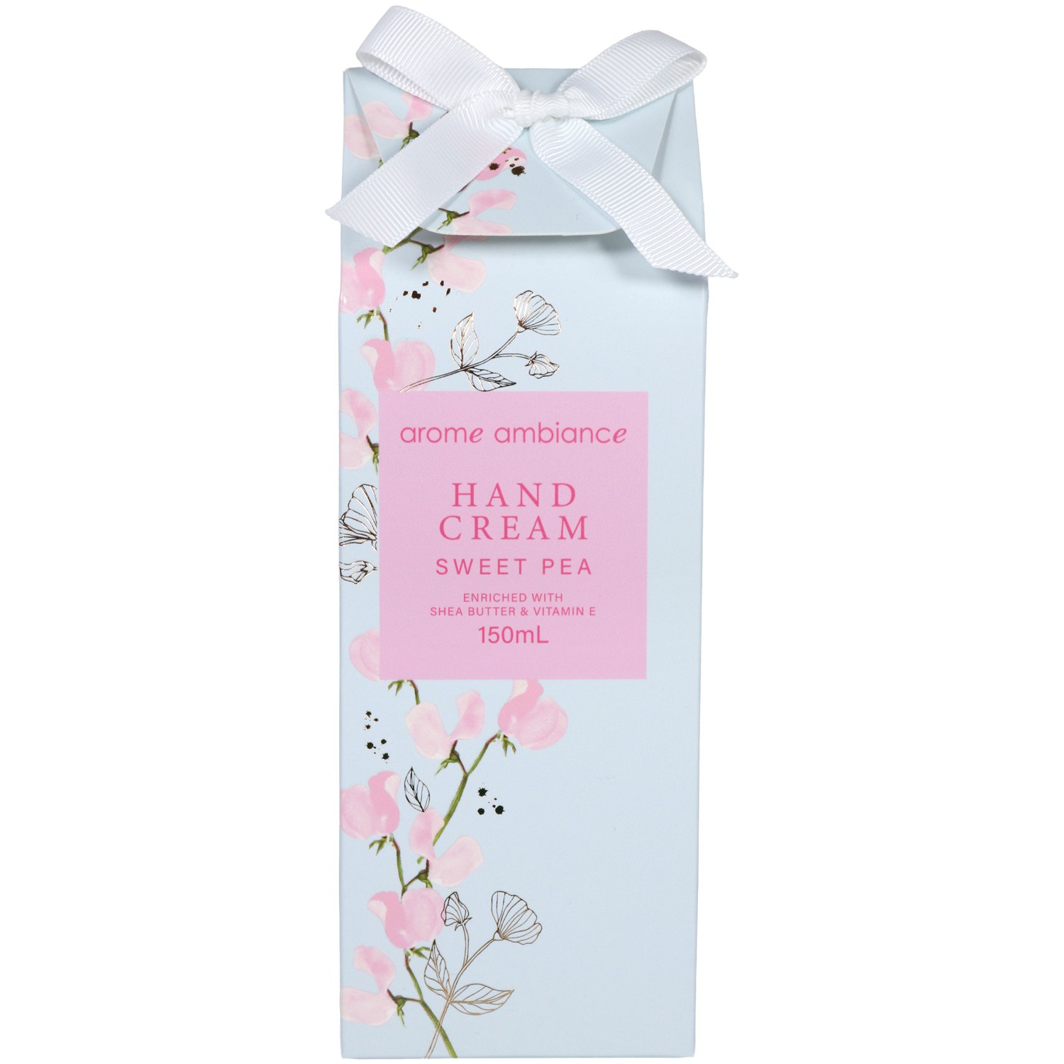 Arome Ambiance Timeless Florals Hand Cream Sweet Pea 150ml - Image 1