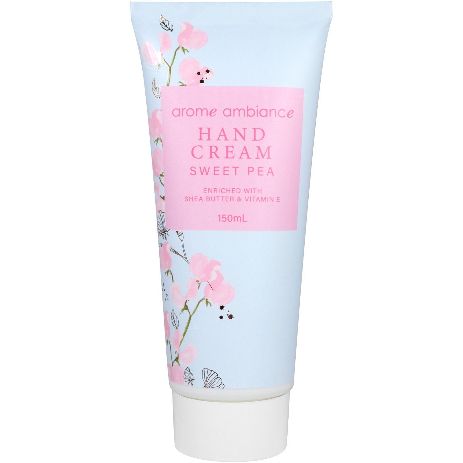 Arome Ambiance Timeless Florals Hand Cream Sweet Pea 150ml - Image 2