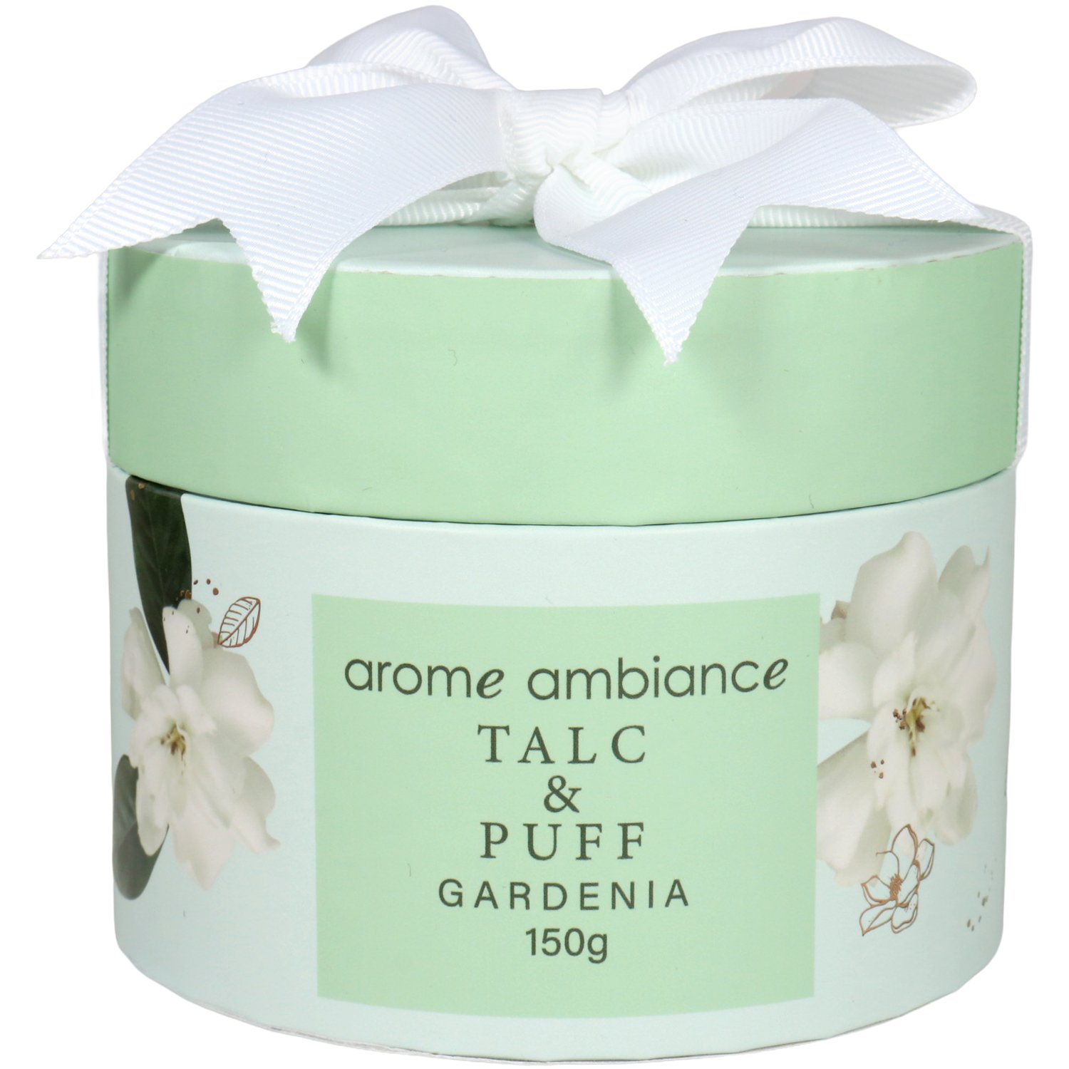 Arome Ambiance Timeless Florals Talc With Puff Gardenia 150g