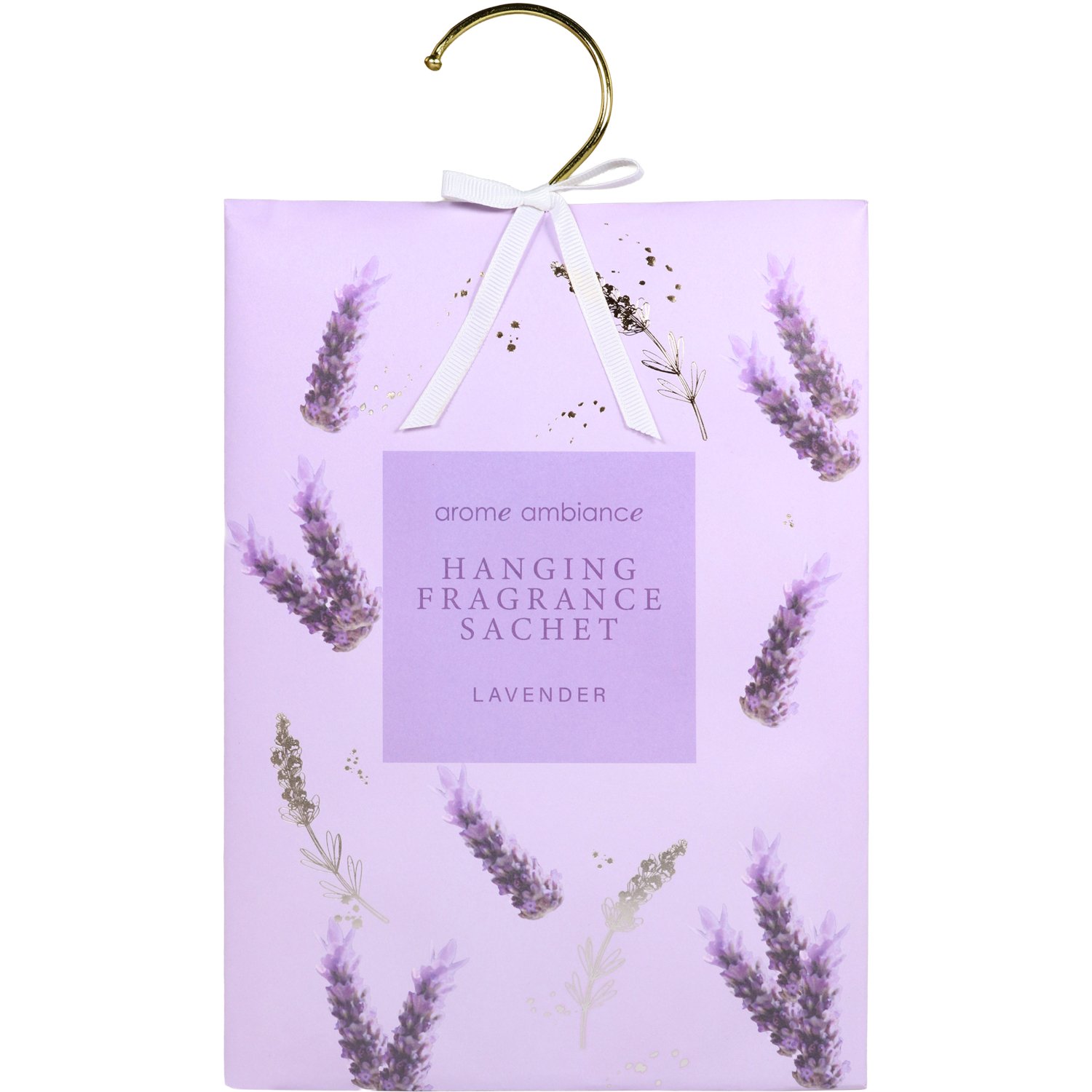 Arome Ambiance Timeless Florals Hanging Fragrance Sachet Lavender 4 piece - Image 1