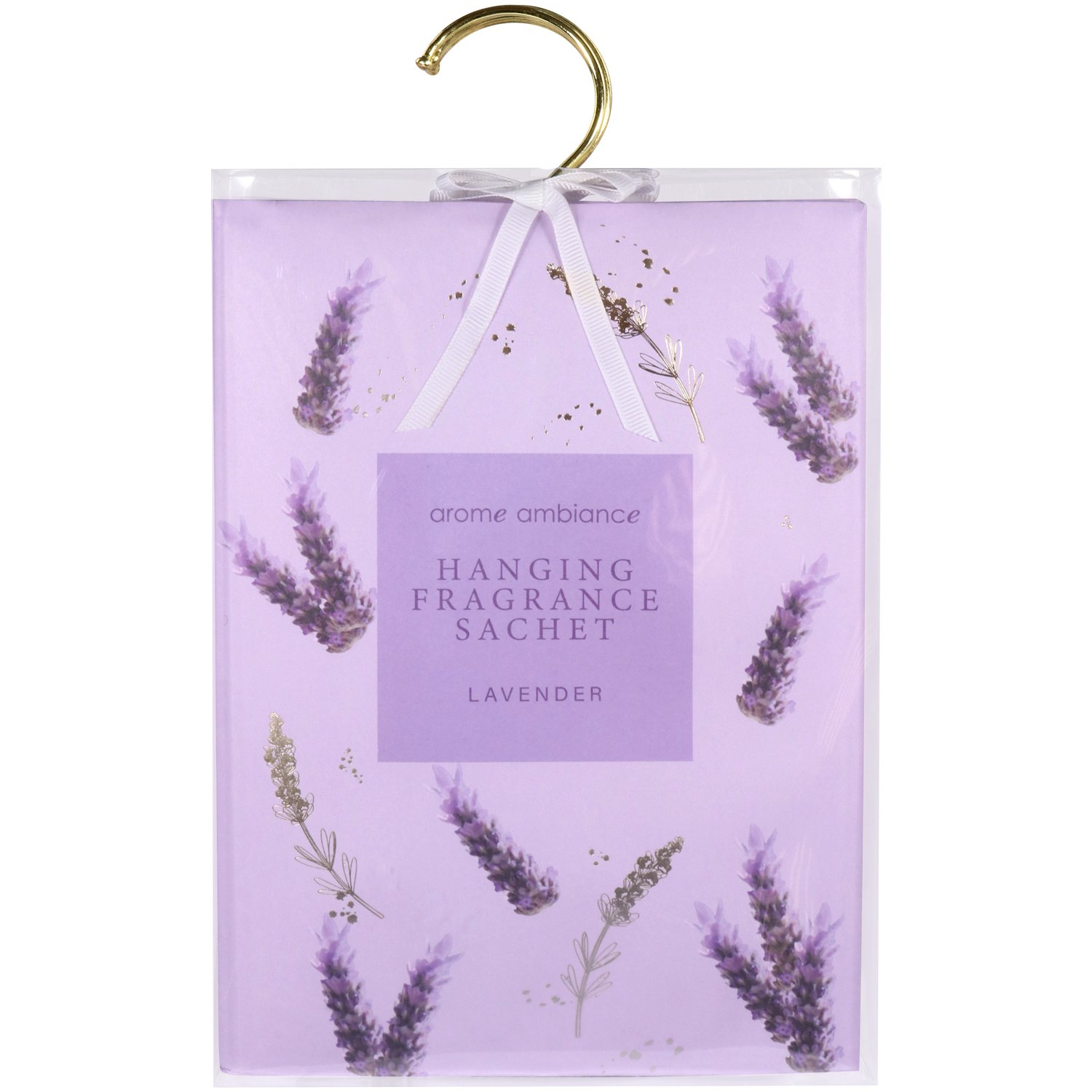 Arome Ambiance Timeless Florals Hanging Fragrance Sachet Lavender 4 piece - Image 2