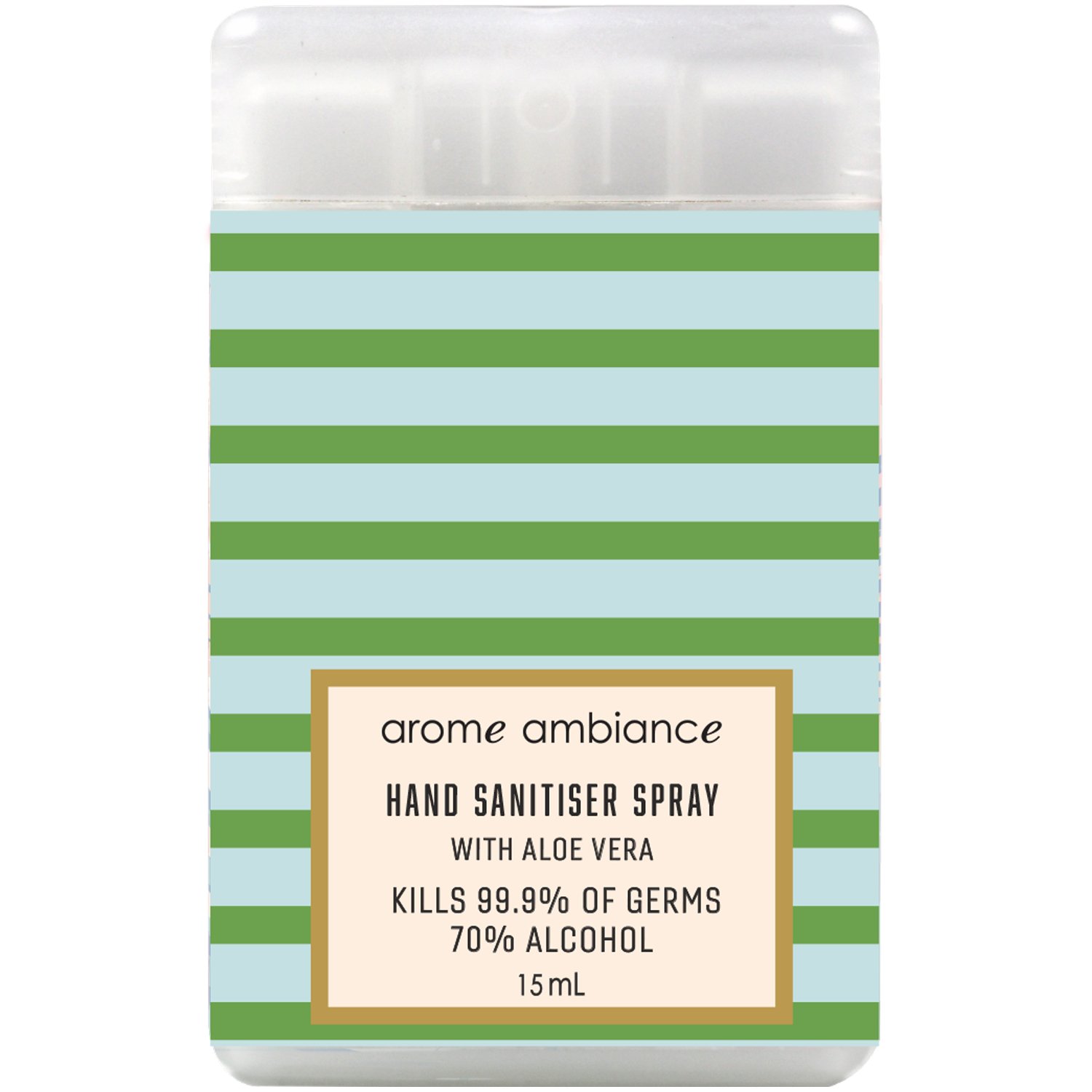 Arome Ambiance Hand Sanitiser Spray Stripes 15ml