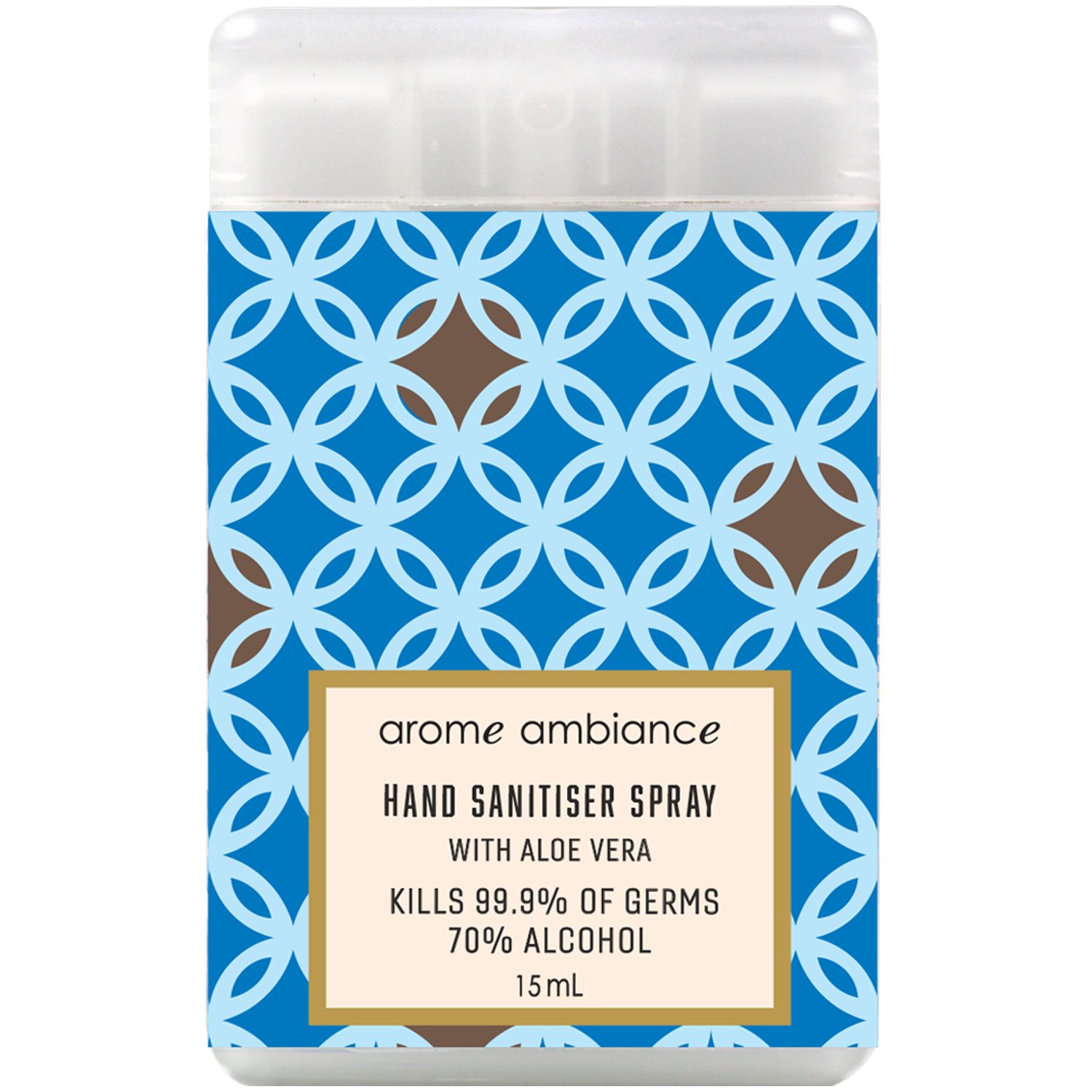 Arome Ambiance Hand Sanitiser Spray Lattice 15ml