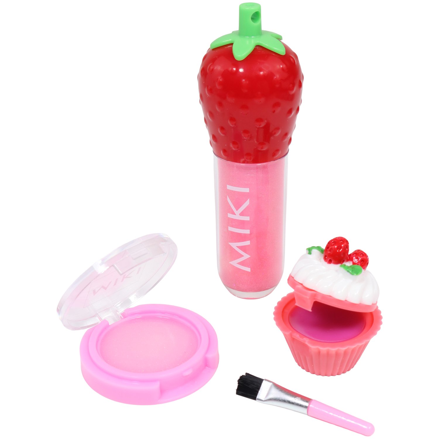 Miki Strawberry Lip Set 4 piece - Image 3