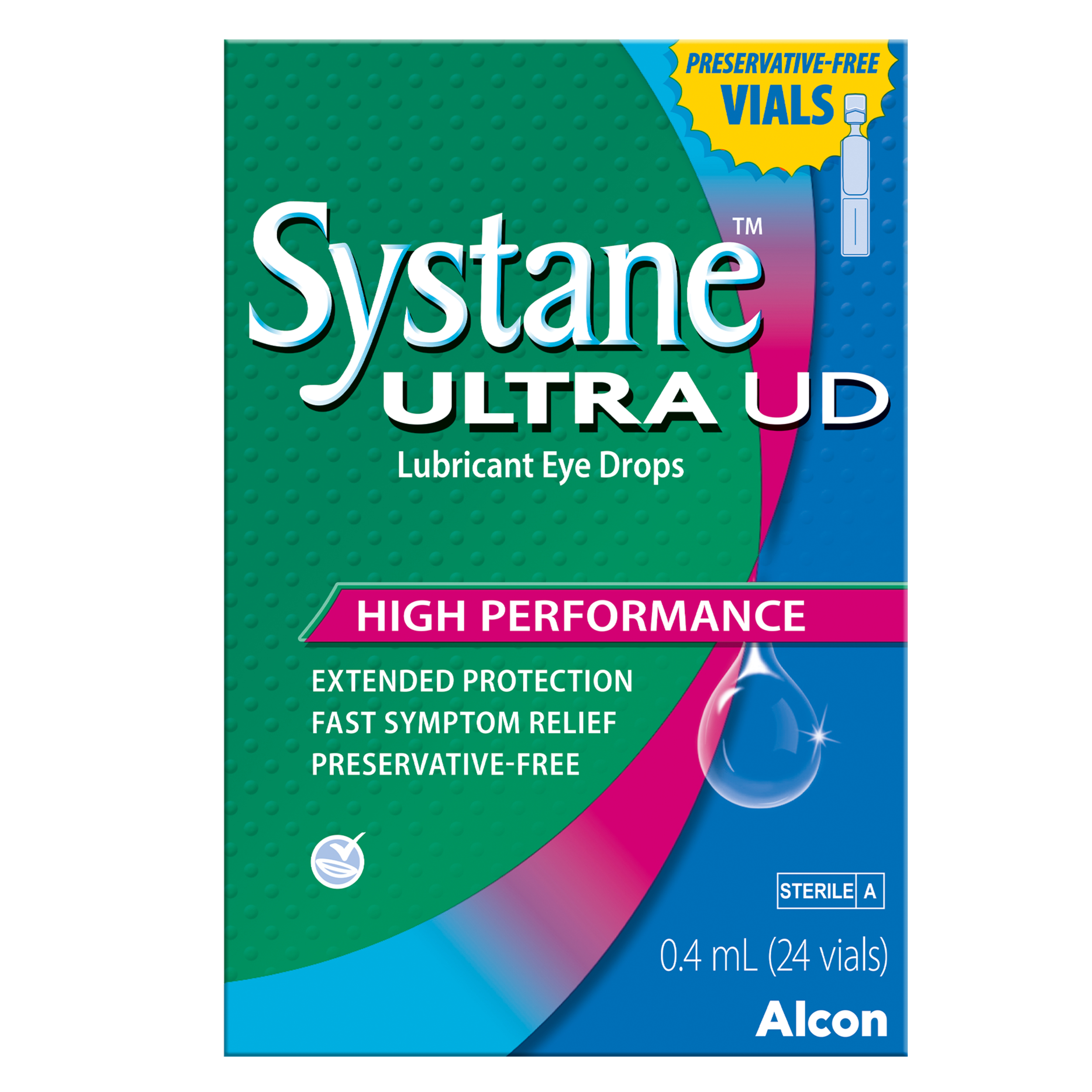 Systane Ultra Lubricant Eye Drops P/F UD 24 - 0.4ml - Image 1