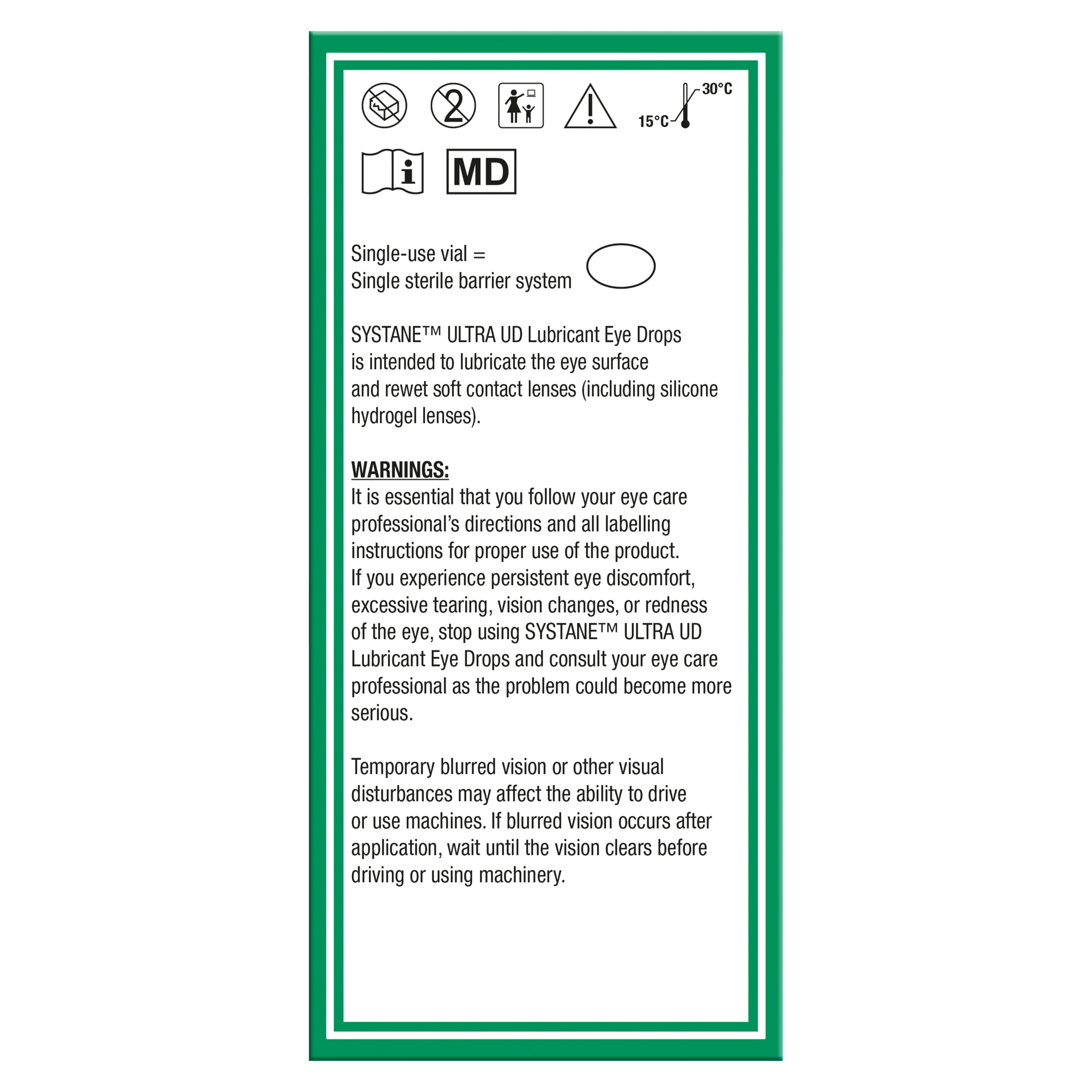 Systane Ultra Lubricant Eye Drops P/F UD 24 - 0.4ml - Image 3