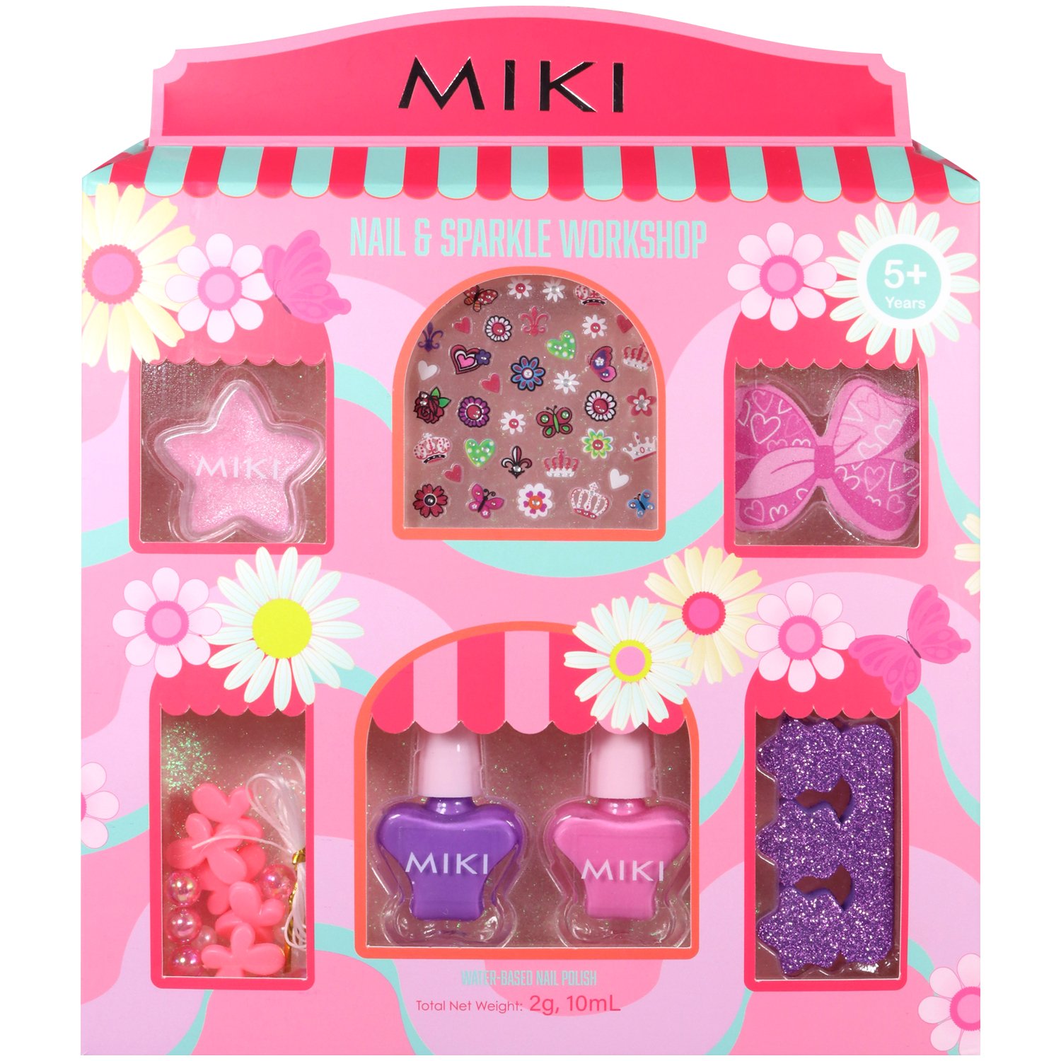 Miki Nail & Sparkle Workshop 7 piece - Image 1