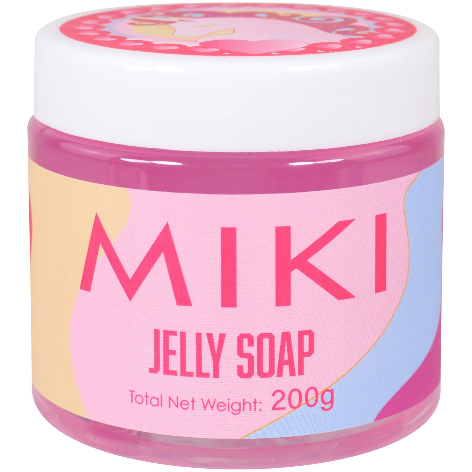 Miki Jelly Soap Fairy Floss 200g