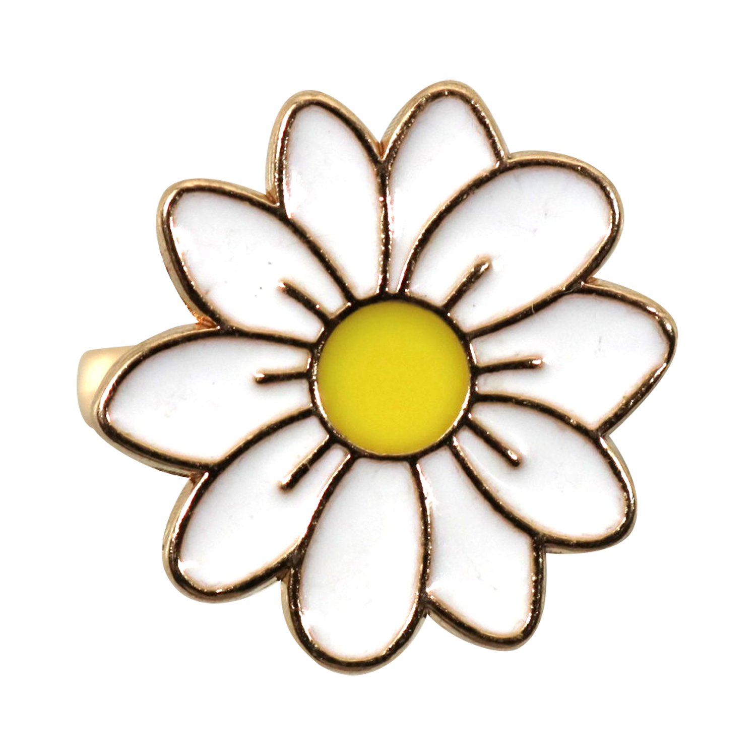 Miki Daisy Fidget Spinning Ring 1 each