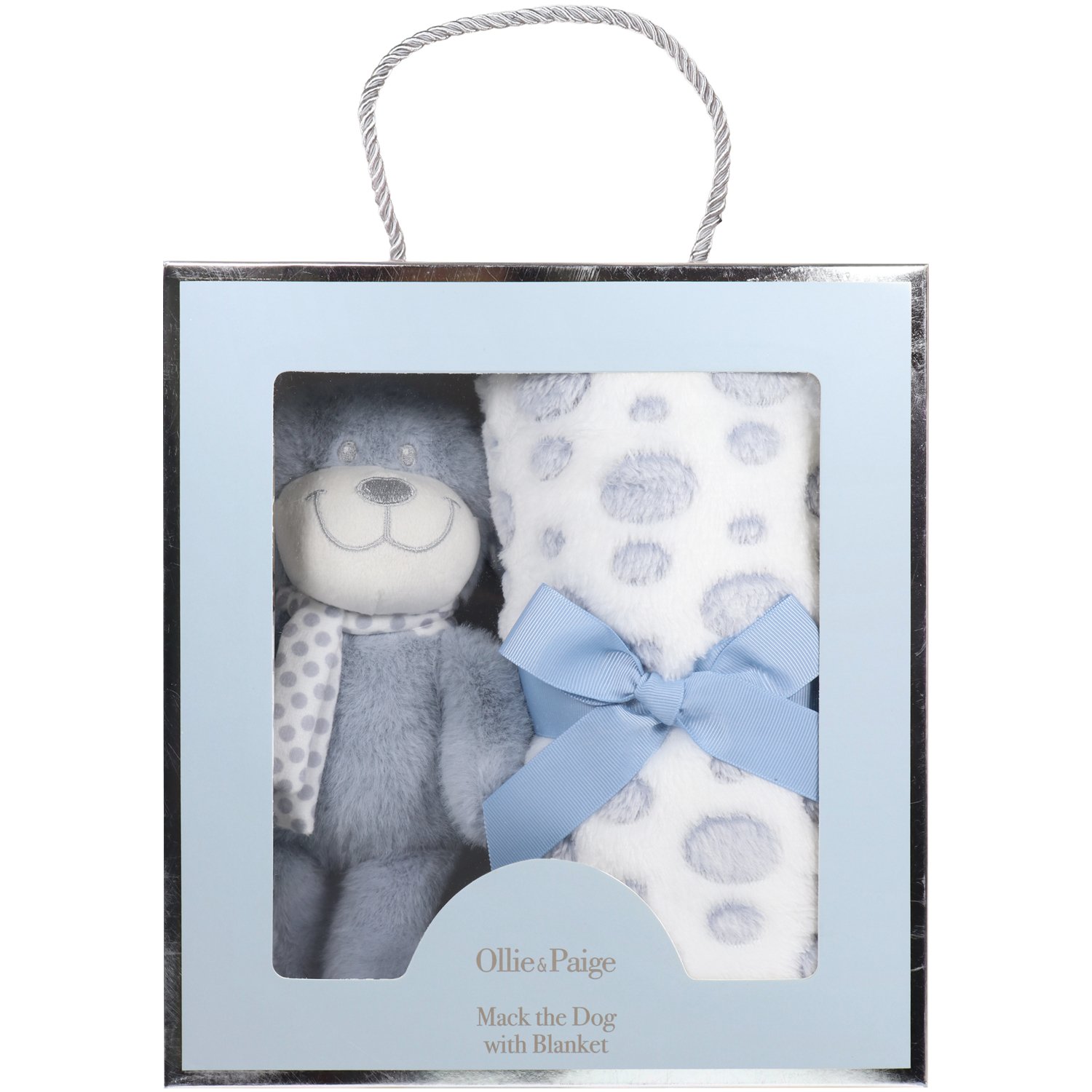 Ollie & Paige Mack The Dog With Blanket 2 piece
