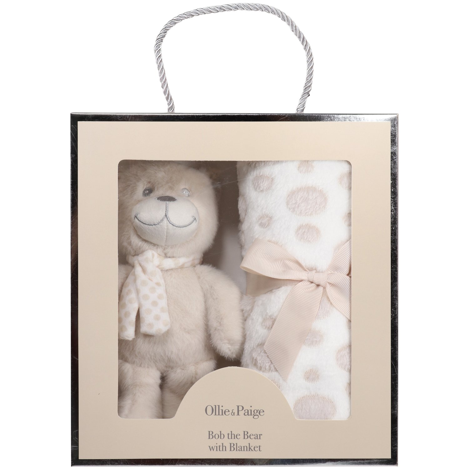 Ollie & Paige Bob The Bear With Blanket 2 piece