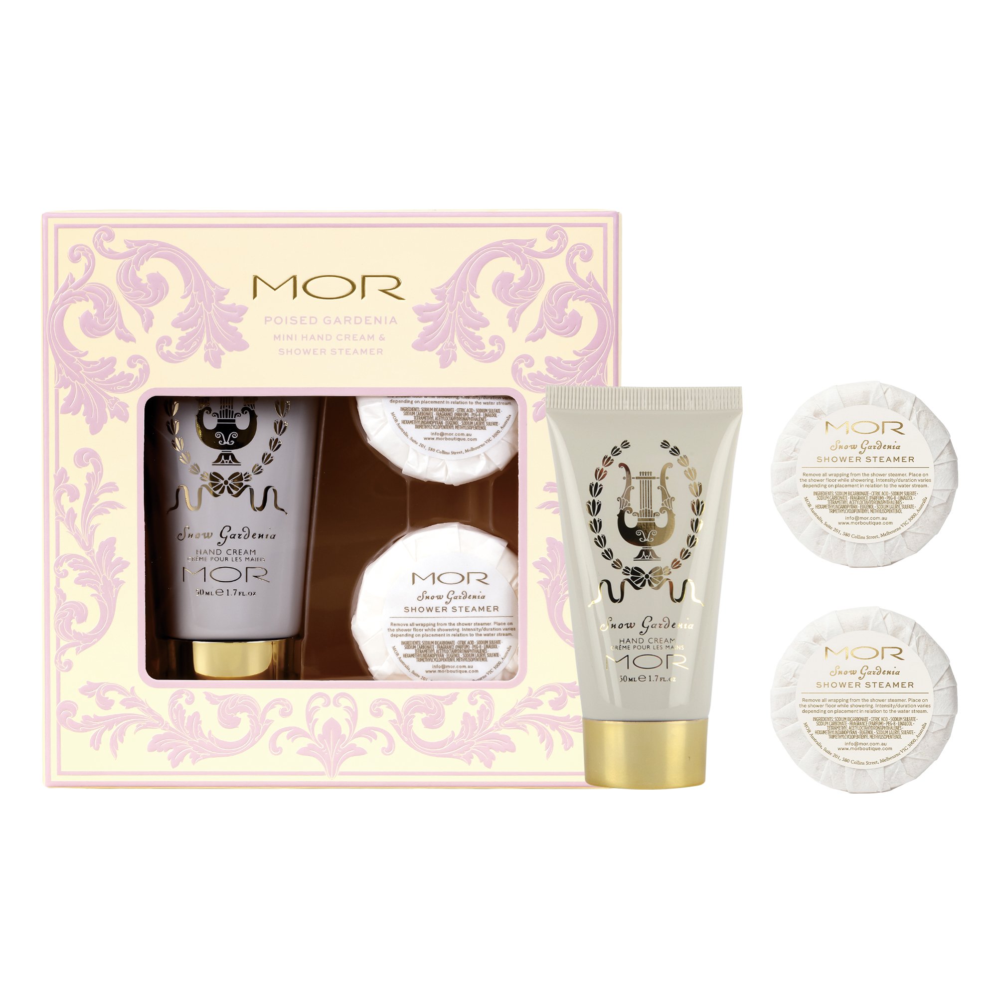 MOR Poised Gardenia Gift Set 3 piece