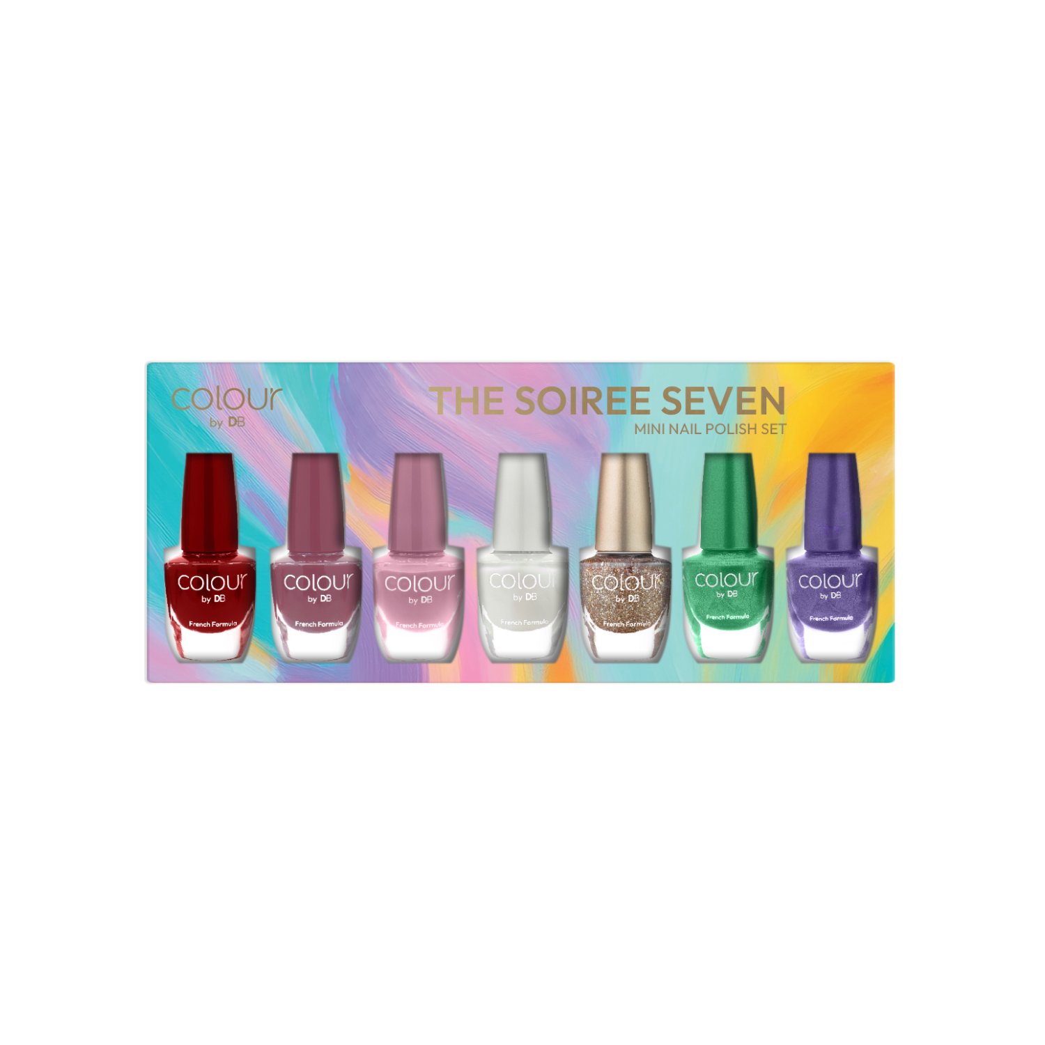 Designer Brands The Soiree Seven Mini Nail Polish Set 7 piece